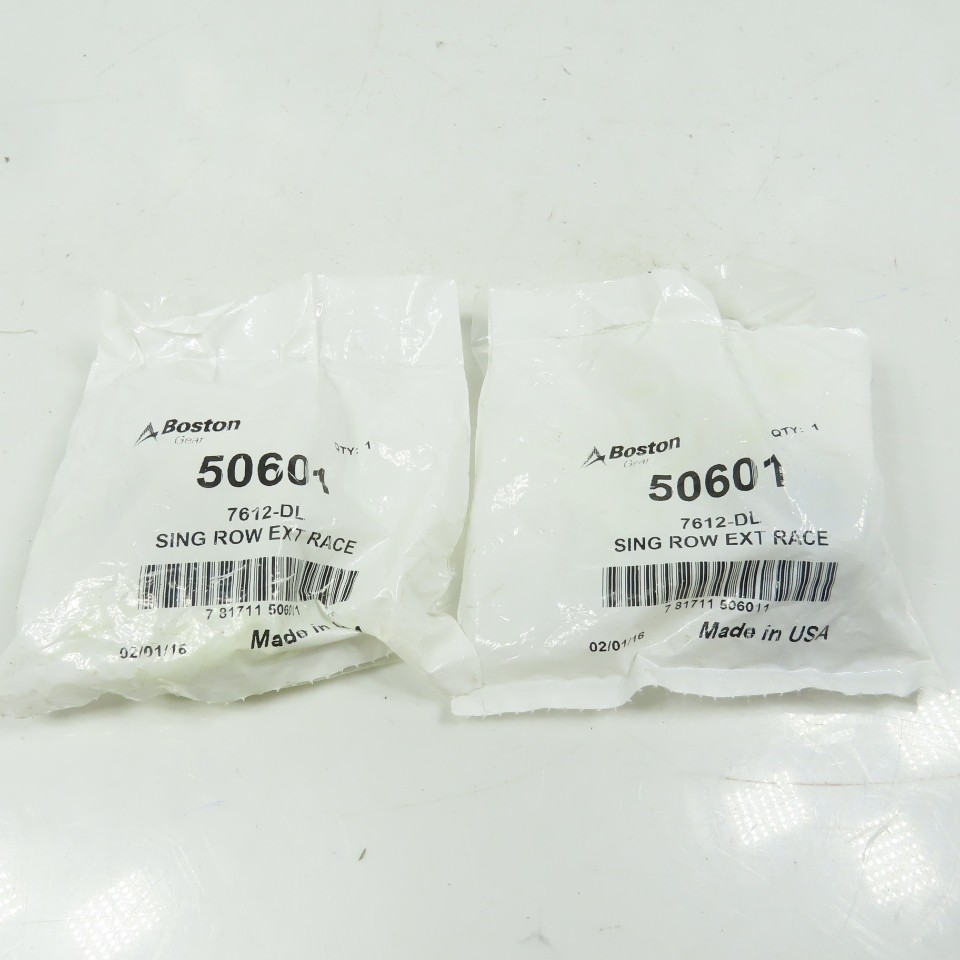Boston 50601 7612-DL Single Row Ext Race Nice 7612 Lot Of 2