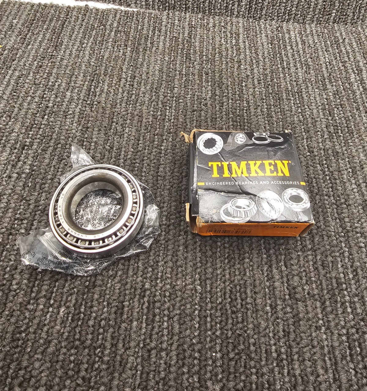TIMKEN L44649-L44610 SET4 Tapered Roller Bearing Cone & Cup Fits 1984 Volvo DL