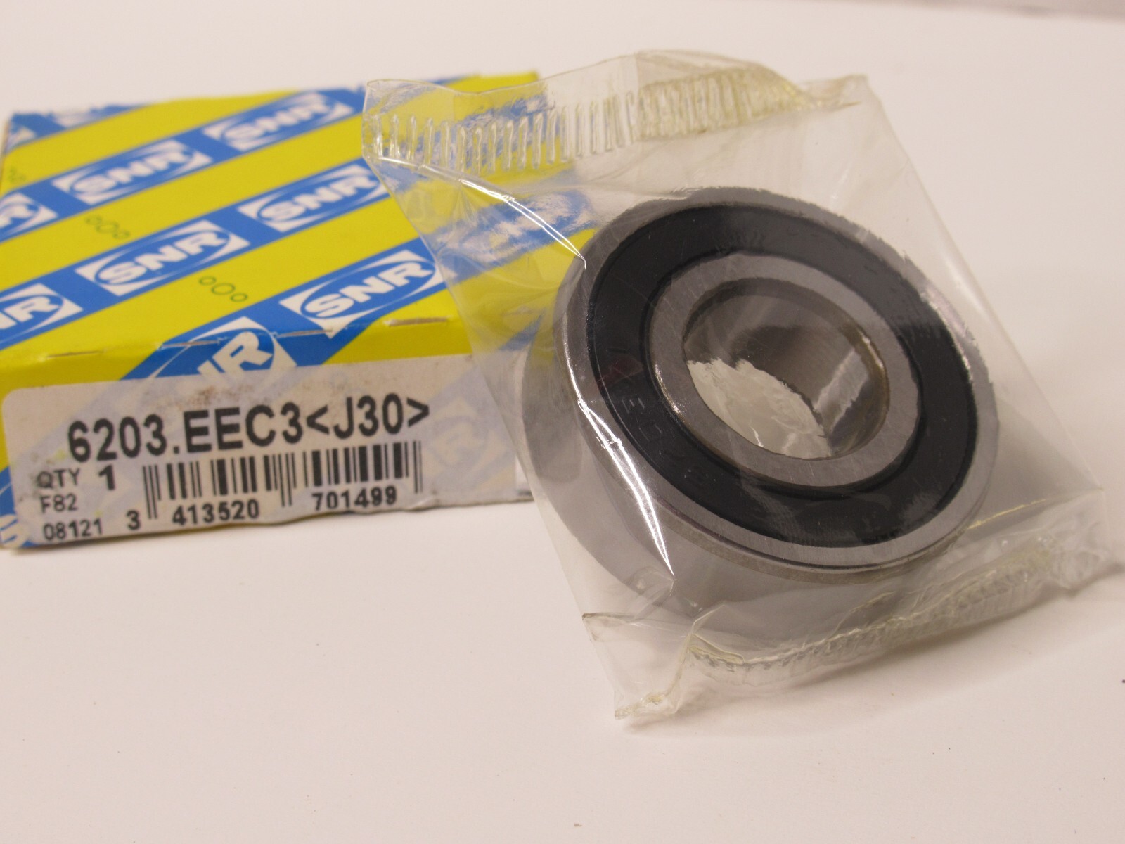 (NEW) SNR 6203.EEC3 J30 6203.EEC3 J30 Sealed Ball Bearing
