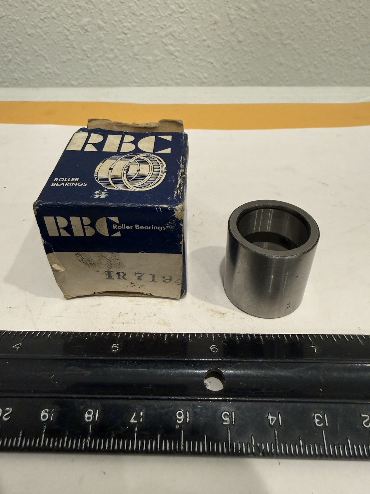 New RBC IR7194 Inner Ring Bearing, .7500″ Bore, 1.000″ OD, 1.010″ Wide