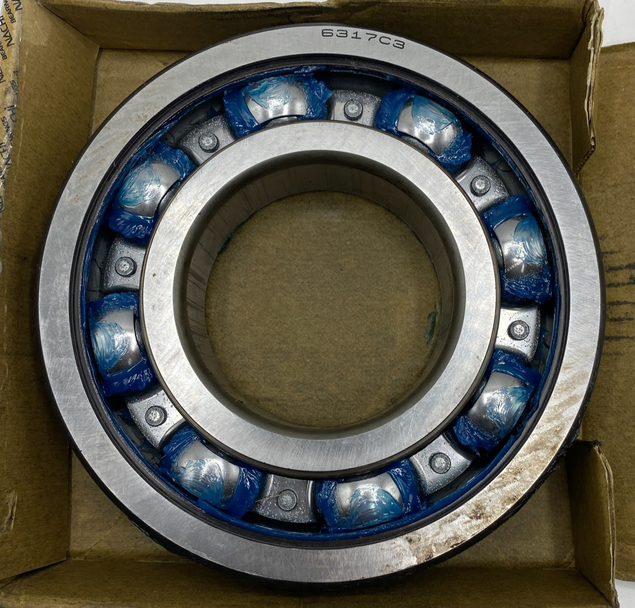 Nachi 6317 C3 Ball Bearing Deep Groove 85mm ID X 180mm OD X 41mm