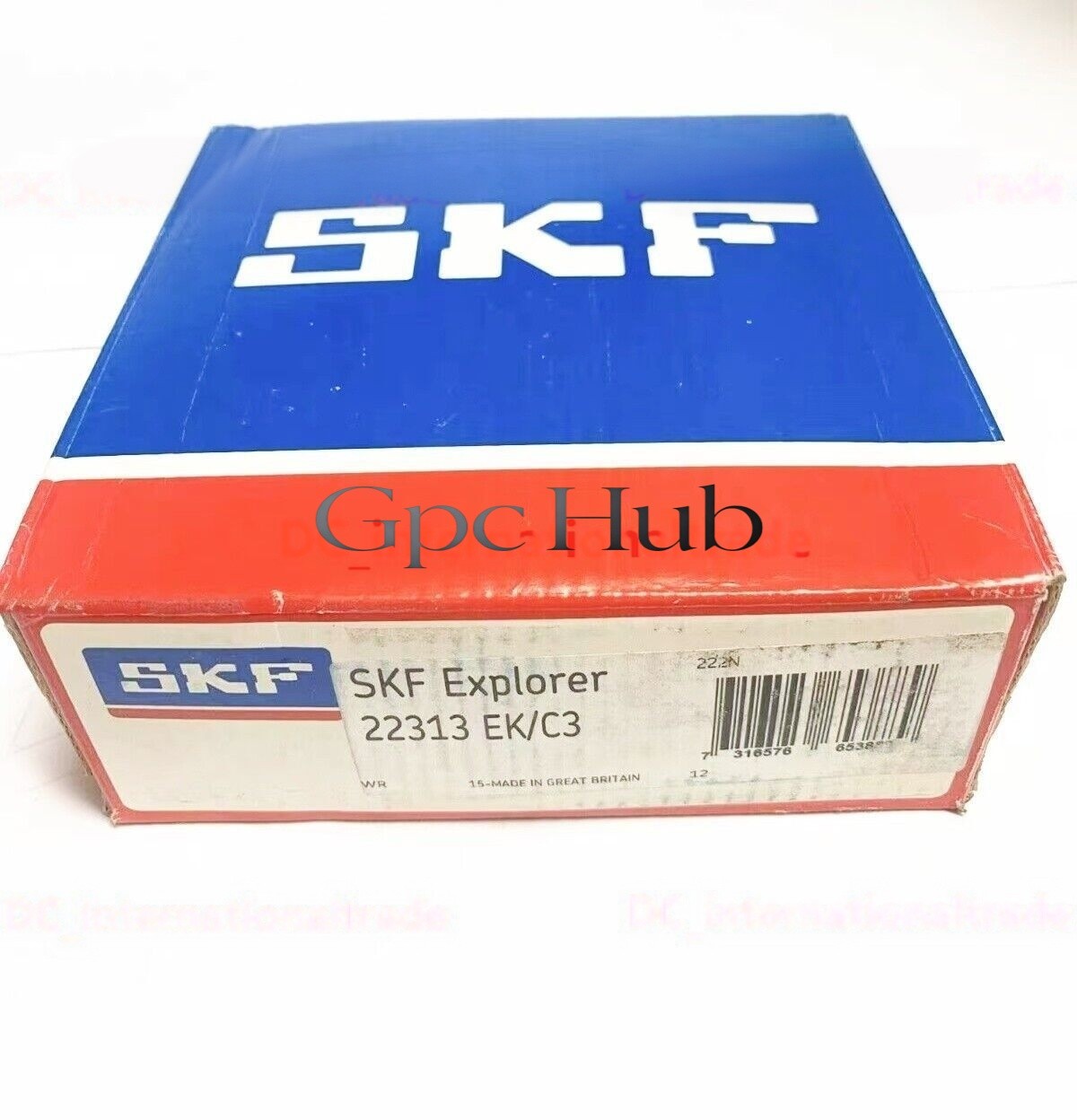 1PCS New SKF 22313 EK/C3 Spherical Roller Bearing 65x140x48mm Fast delivery
