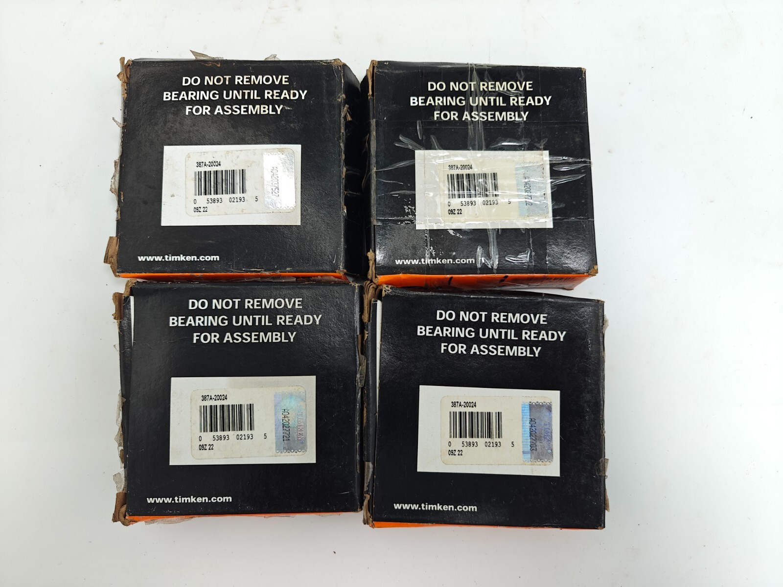 (QTY.4) 387A Timken Tapered Roller Bearing CONE ONLY 2-1/4″ Bore ,, 387A-20024