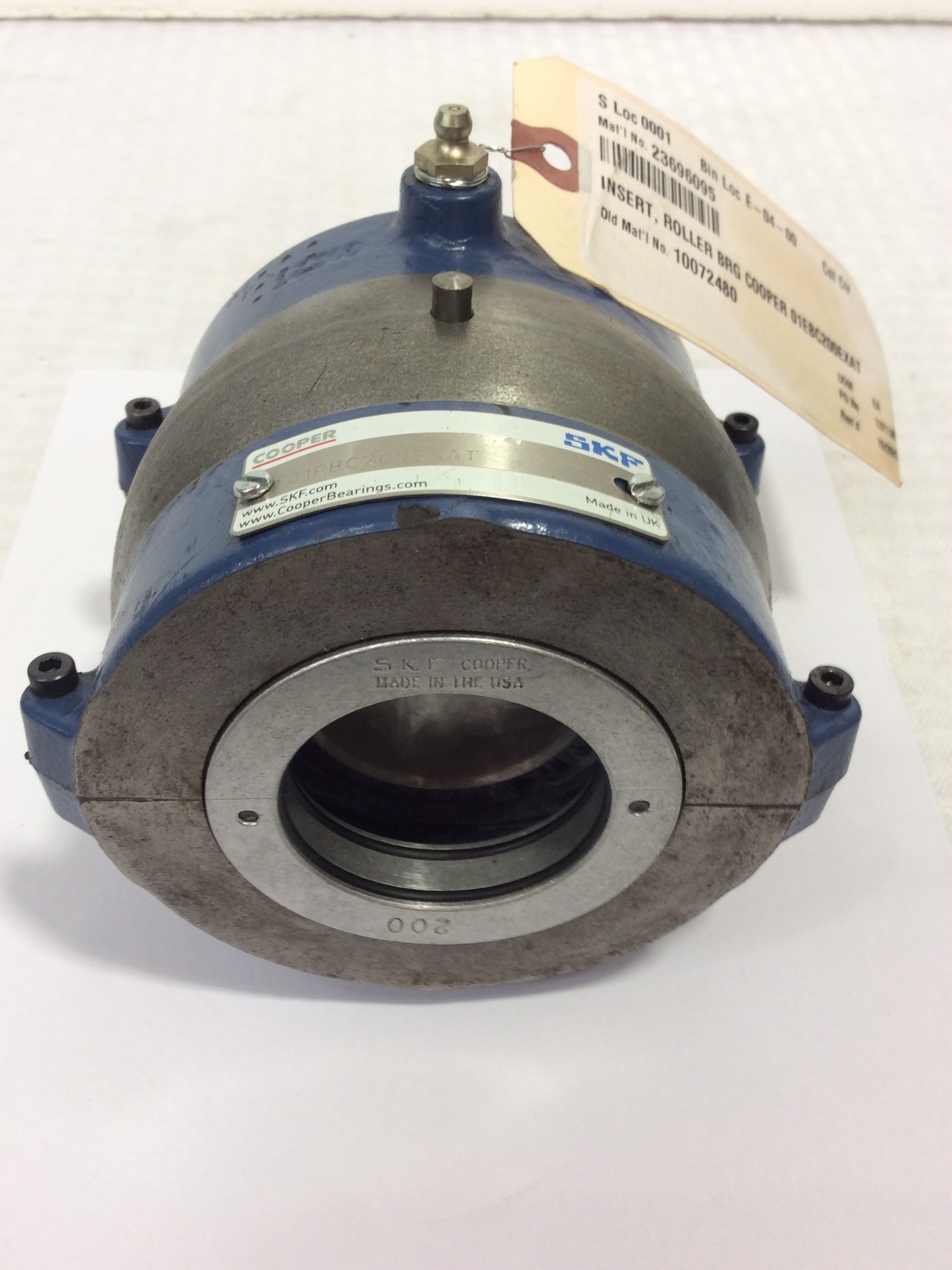 NEW Cooper SKF Bearing 01EBC200EXAT Split Housing Roller Bearing Insert