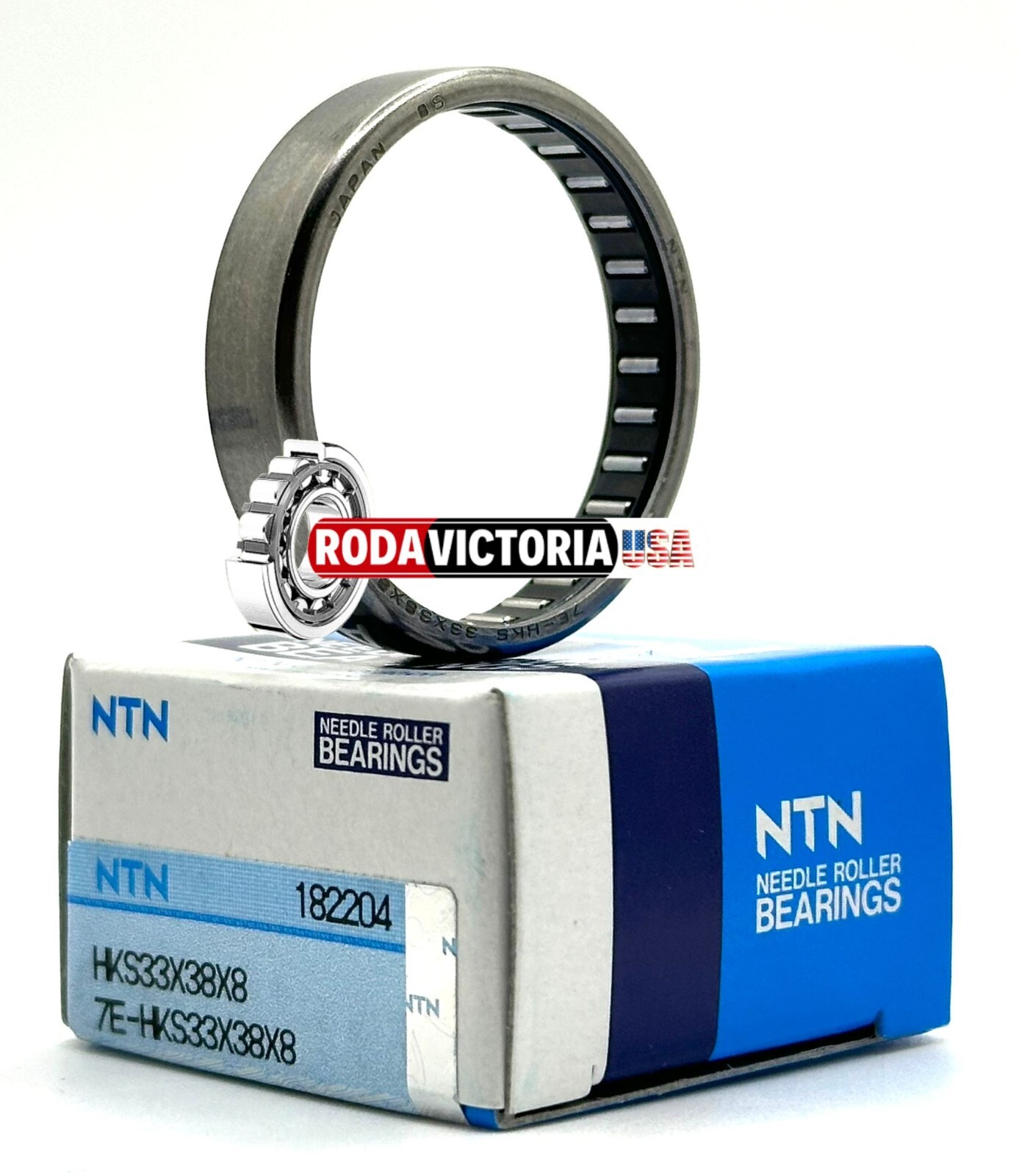 NTN JAPAN HKS33x38x8 NEDDLE BEARING for SUZUKI RM125 RM250