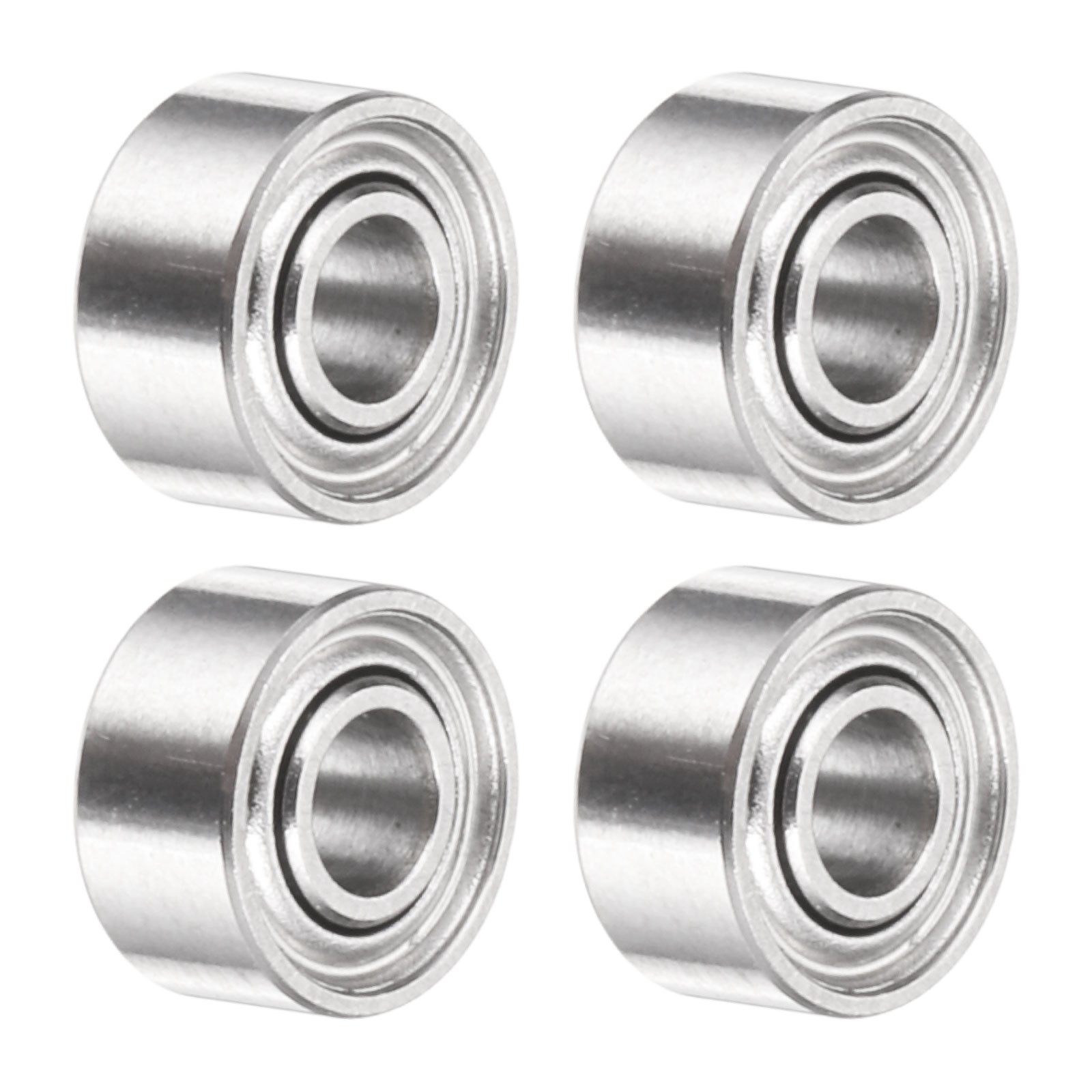 4Pcs SMR52ZZ Deep Groove Ball Bearings 2x5x2.5mm 440C Double Sealed Bearing