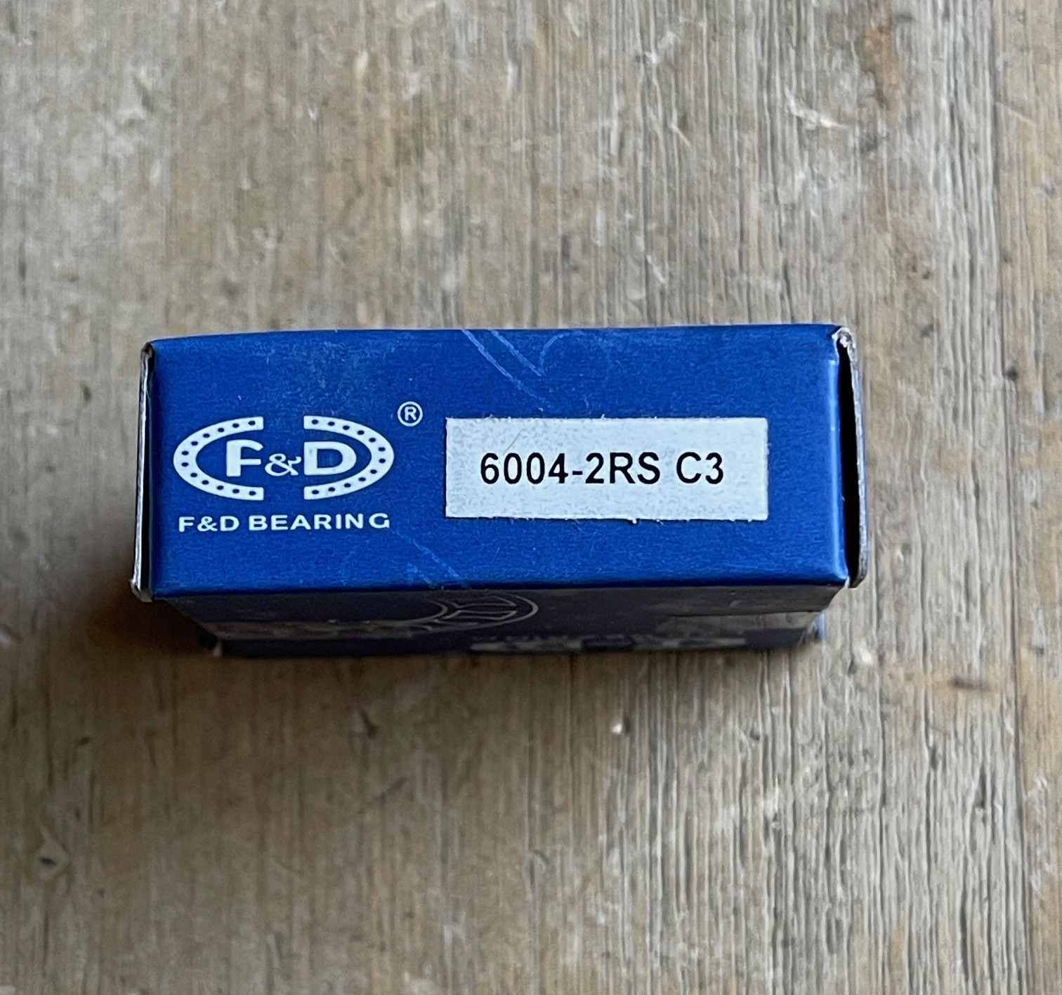 F&D 6004-2RS C3 RUBBER SEALED BALL BEARING NEW SEALED PKG