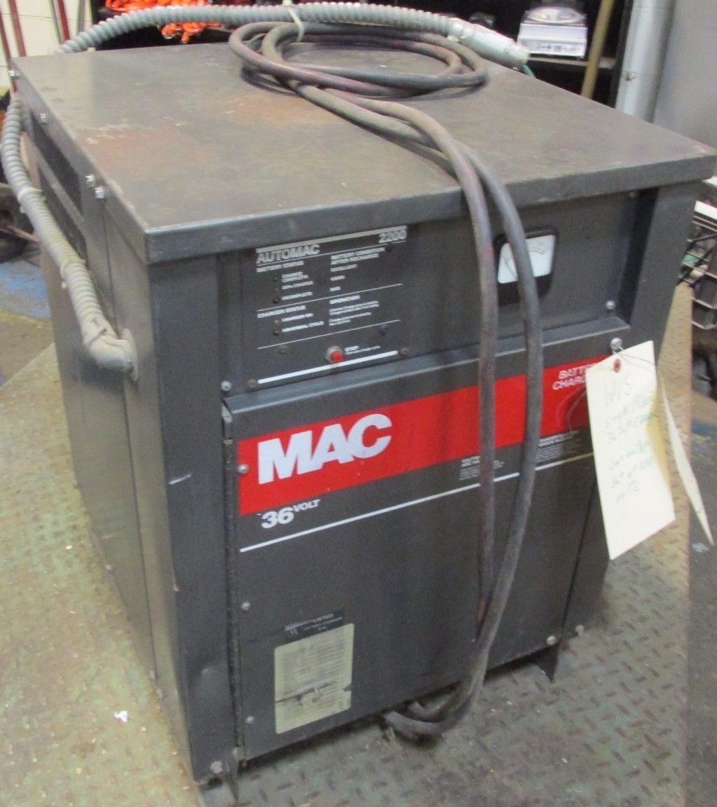 AUTOMAC 2200 Battery Charger 18M600B22 B8508L MK F13796 41712WVS