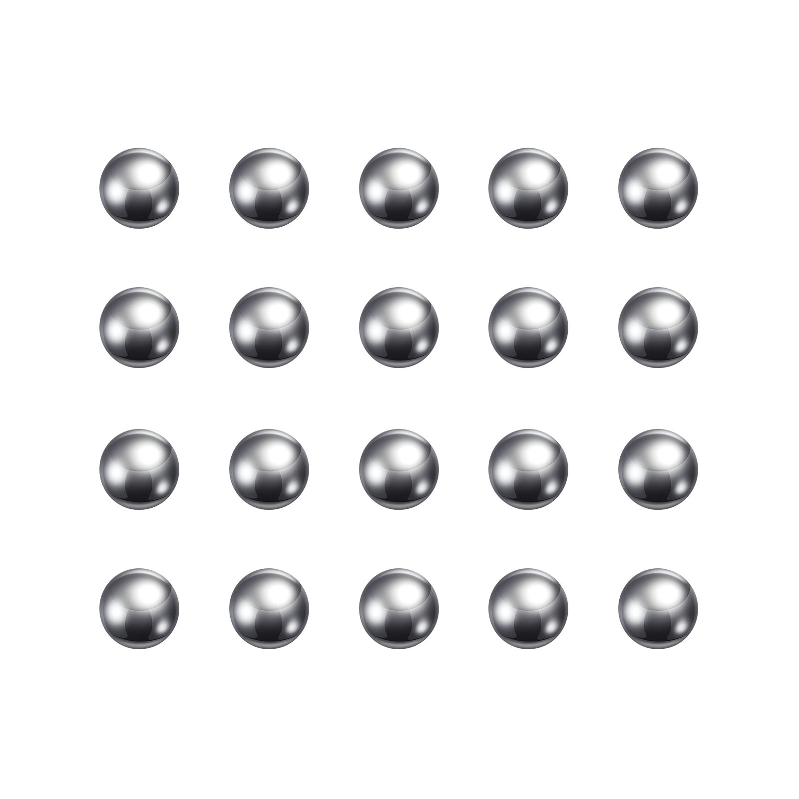 200pcs 7.5mm Carbon Steel Bearing Polished Precision Balls