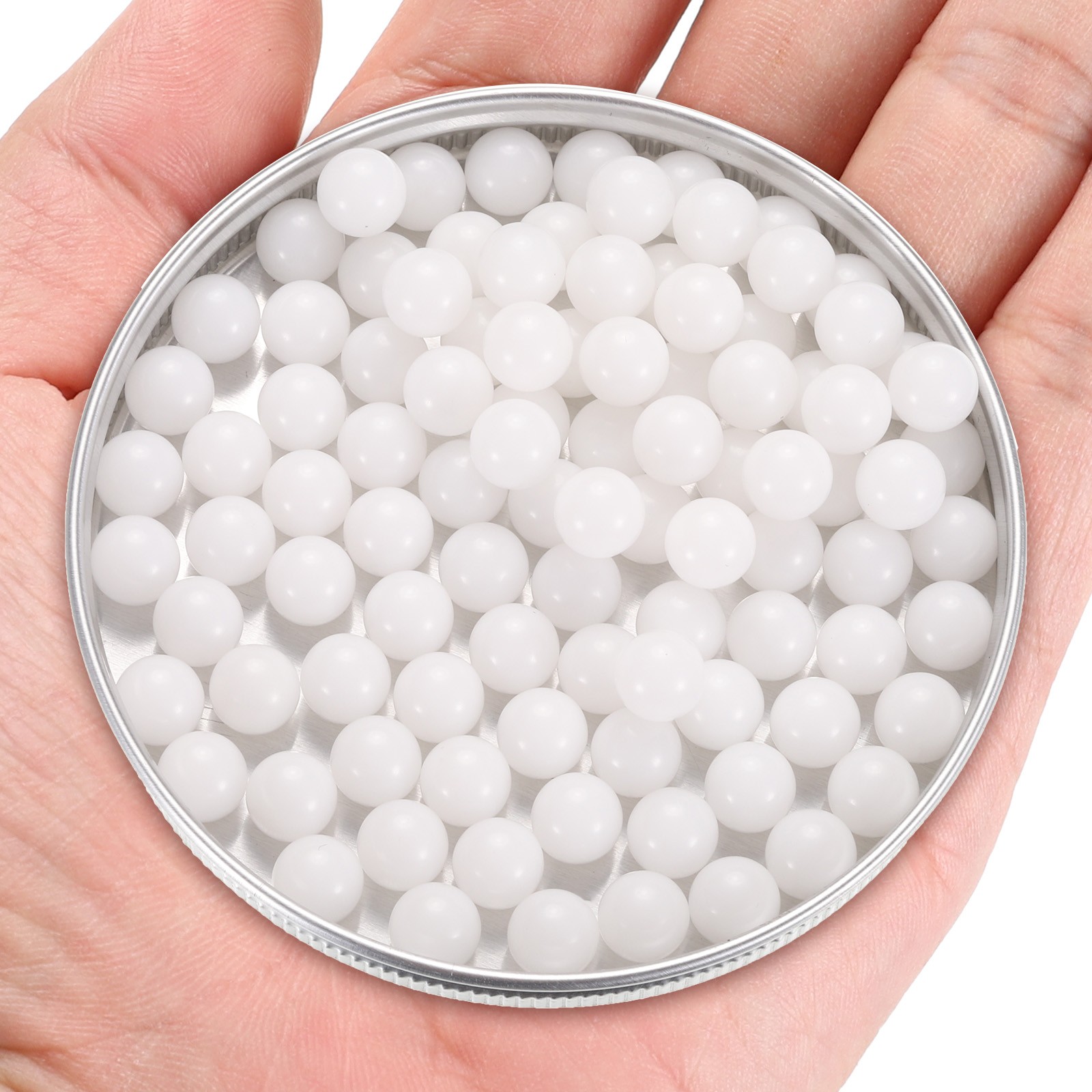 100pcs POM Bearing Balls 8mm Solid Plastic Bearing Balls