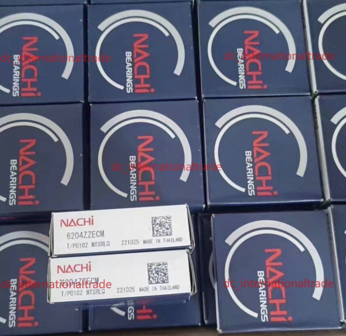 1PC NEW NACHI 6204ZZECM Deep Groove Ball Bearing Fast Delivery