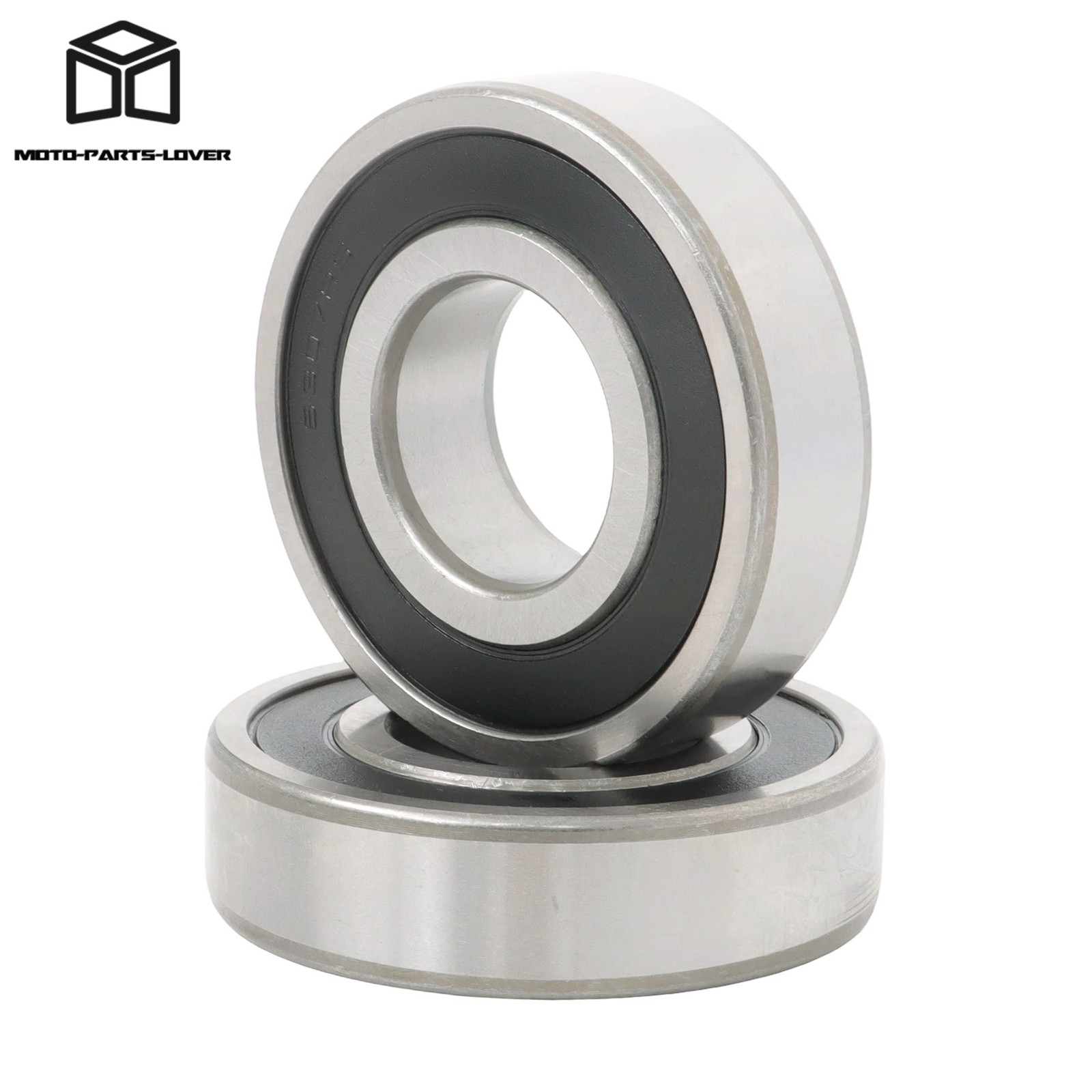 2 Pcs Premium 6307-2RS Bearing 35x80x21mm Double Rubber Seal Steel