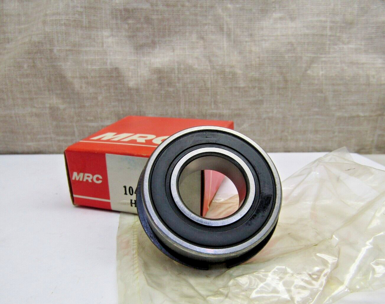 MRC SKF 104KSZZG 20mm X 42mm X 12mm Sealed Snap Ring Bearing