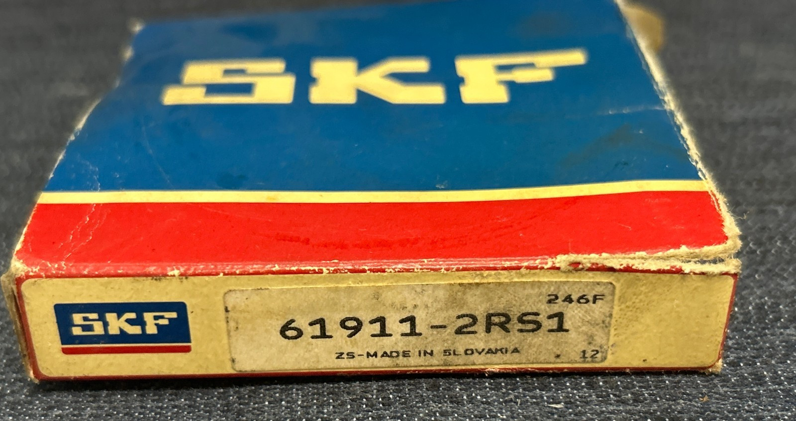 SKF DOUBLE SEALED DEEP GROOVE BALL BEARING 61911-2RS1 55MM X 80MM X 13MM