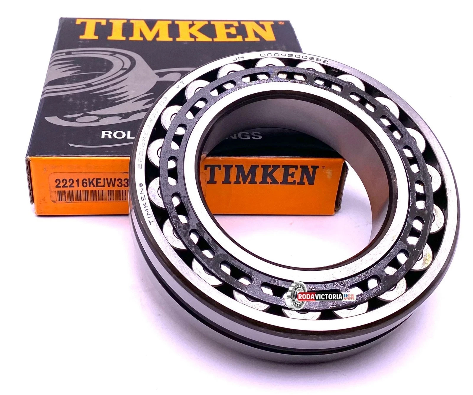 Timken 22216 EJ W33 C3 Spherical Roller Bearing 80x140x33 mm