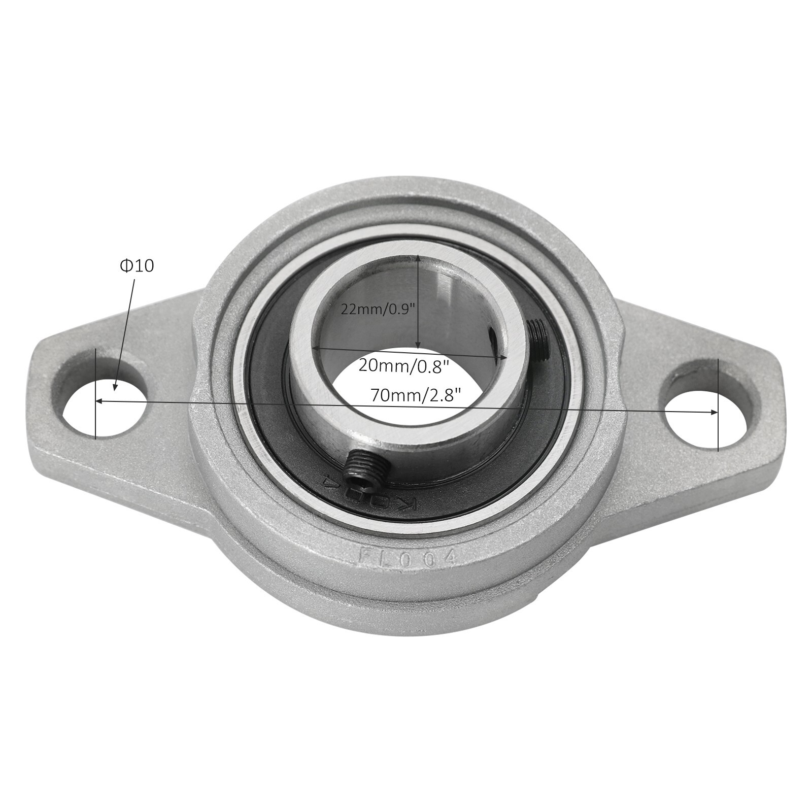 20mm 25mm 30mm Pillow Block Bearing Bore for Go Kart Golf Cart Scooter E-bike US