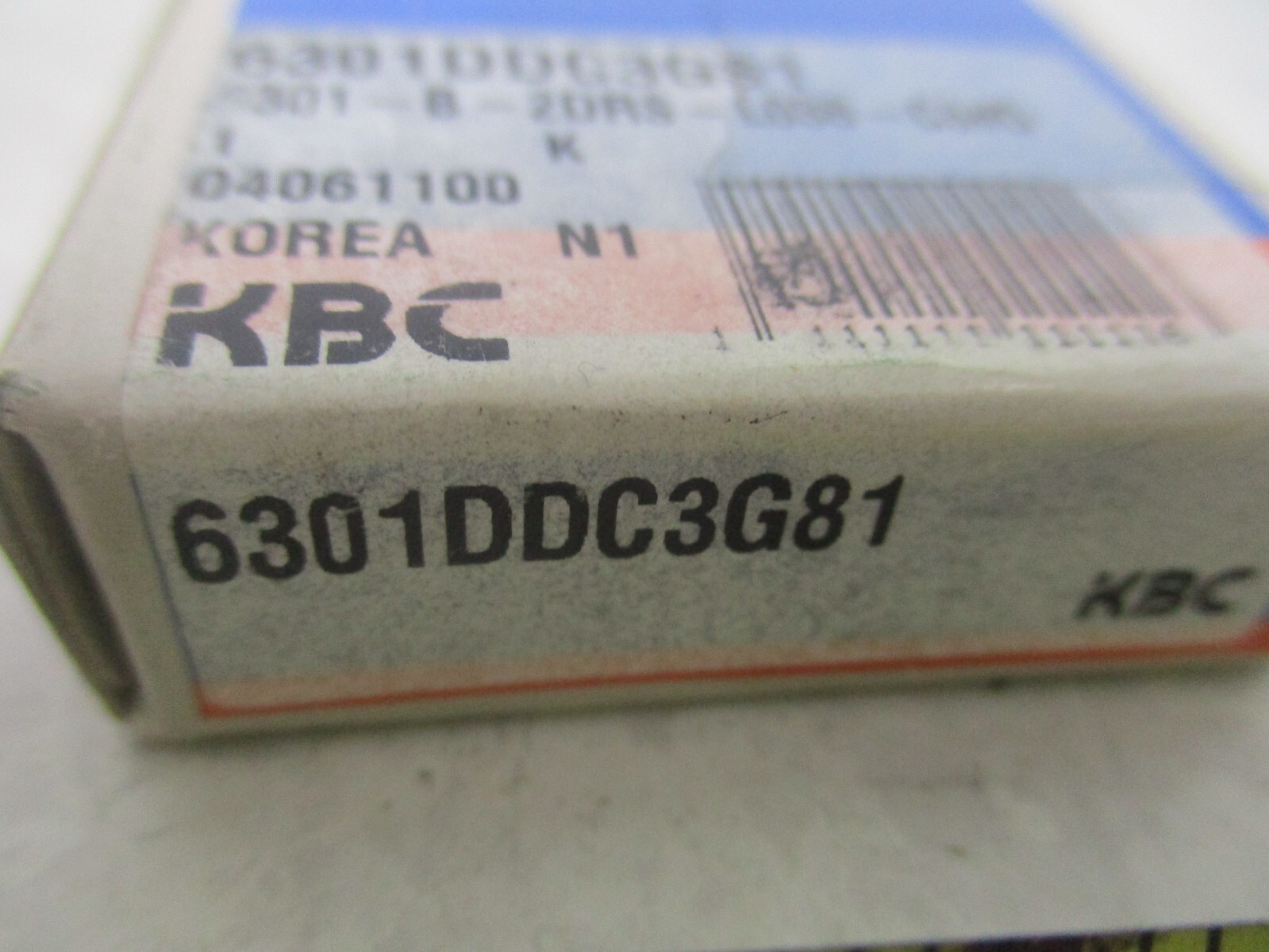 KBC 6301DDC3G81 BALL BEARING, T1508