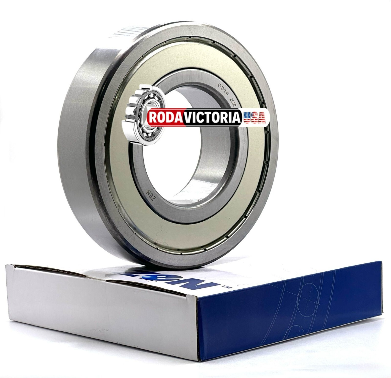 ZEN 6314 ZZ C3 DEEP GROOVE BALL BEARING, METAL SHIELDED 70x150x35mm
