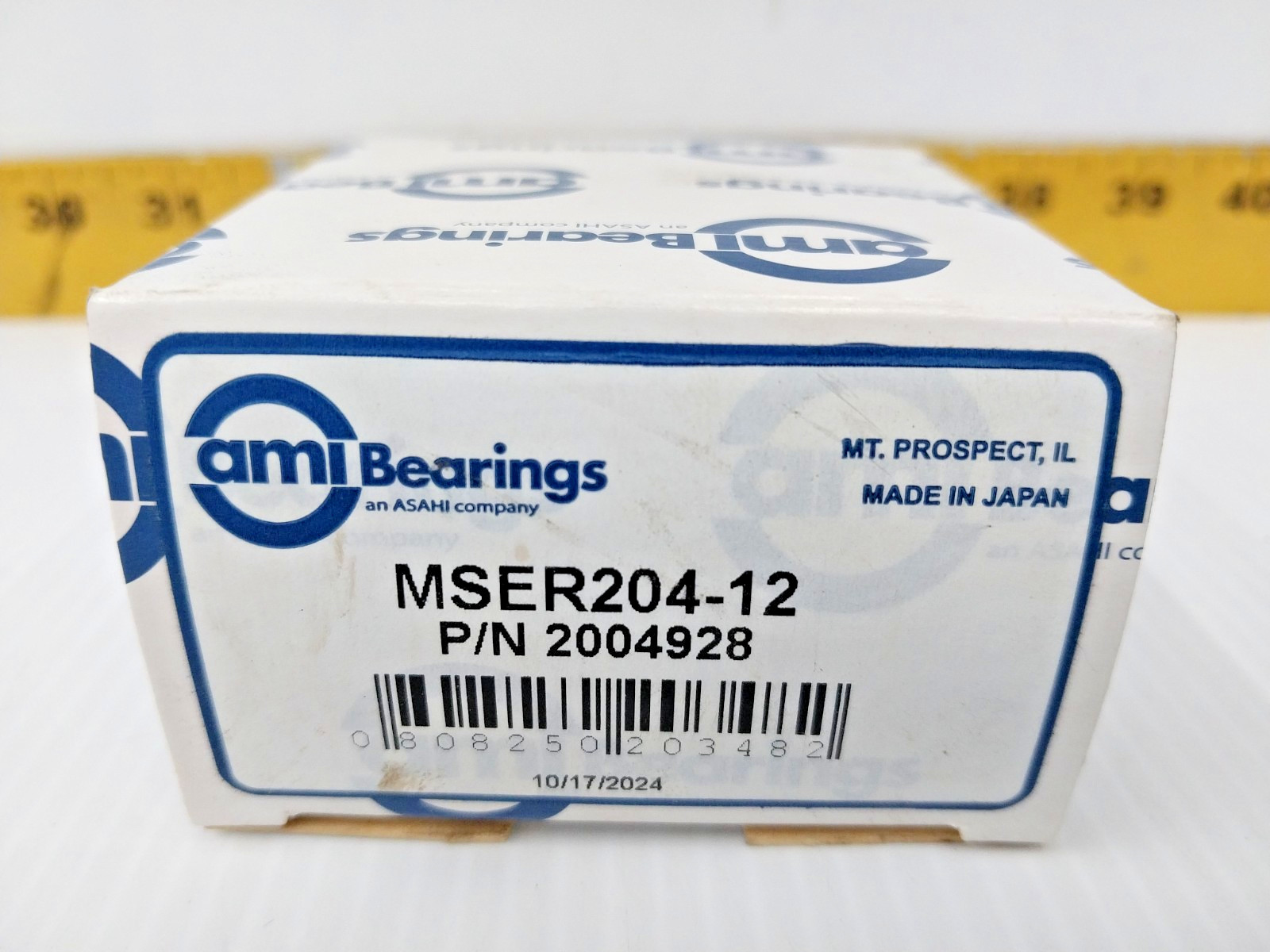 New ami Bearings Stainless Steel Bearing Insert 3/4″ Bore MSER204-12