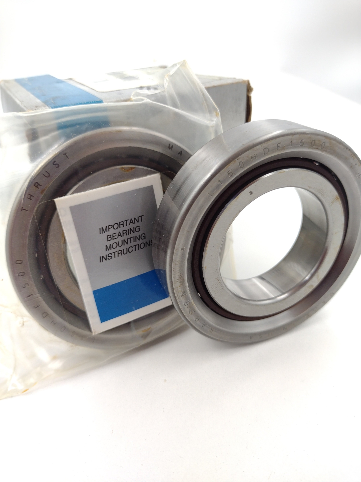 Barden L150HDF1500 Duplex Angular Contact Bearings (1 Pair)