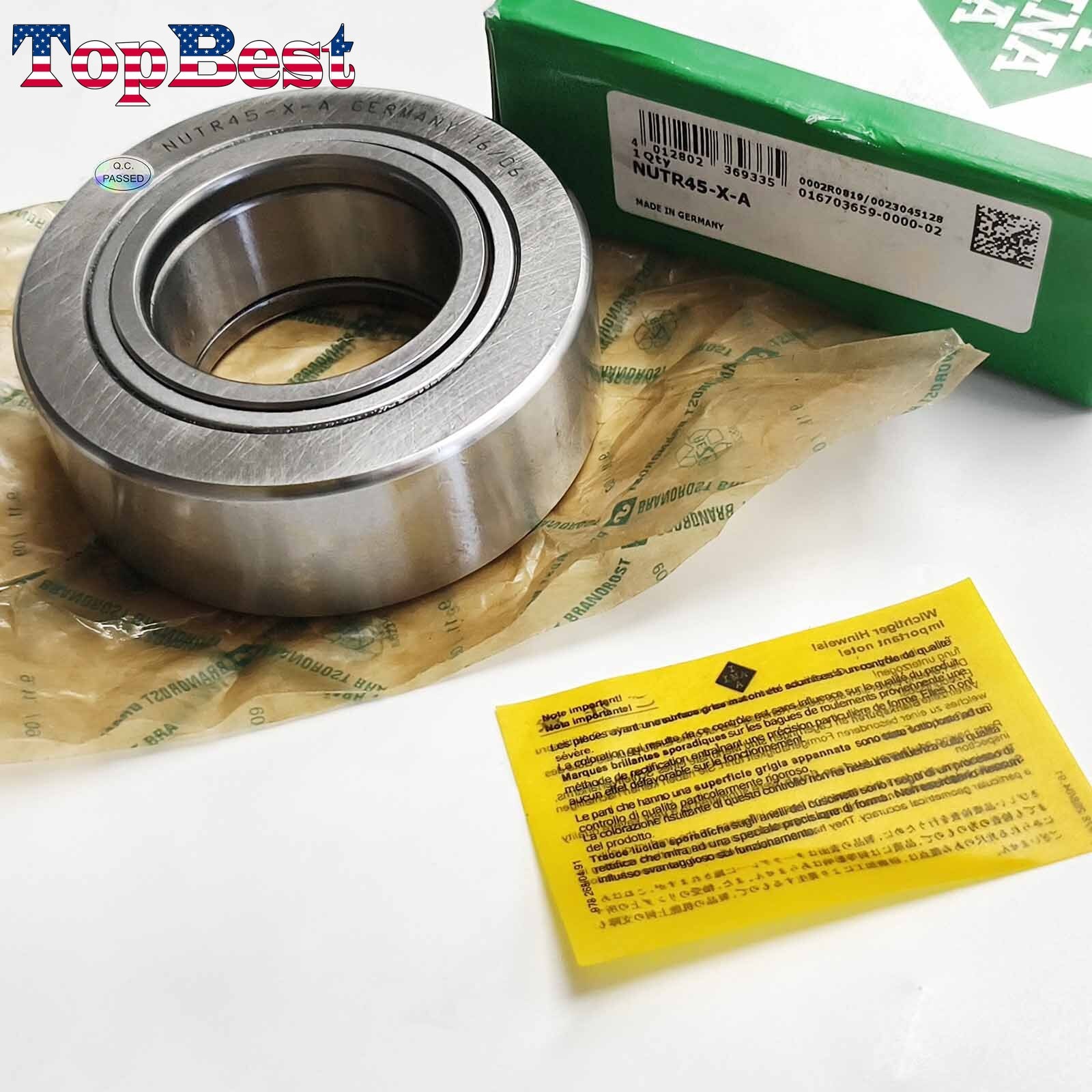 Track Roller Bearing for INA Schaeffler NUTR45-X-A 45x85x30mm