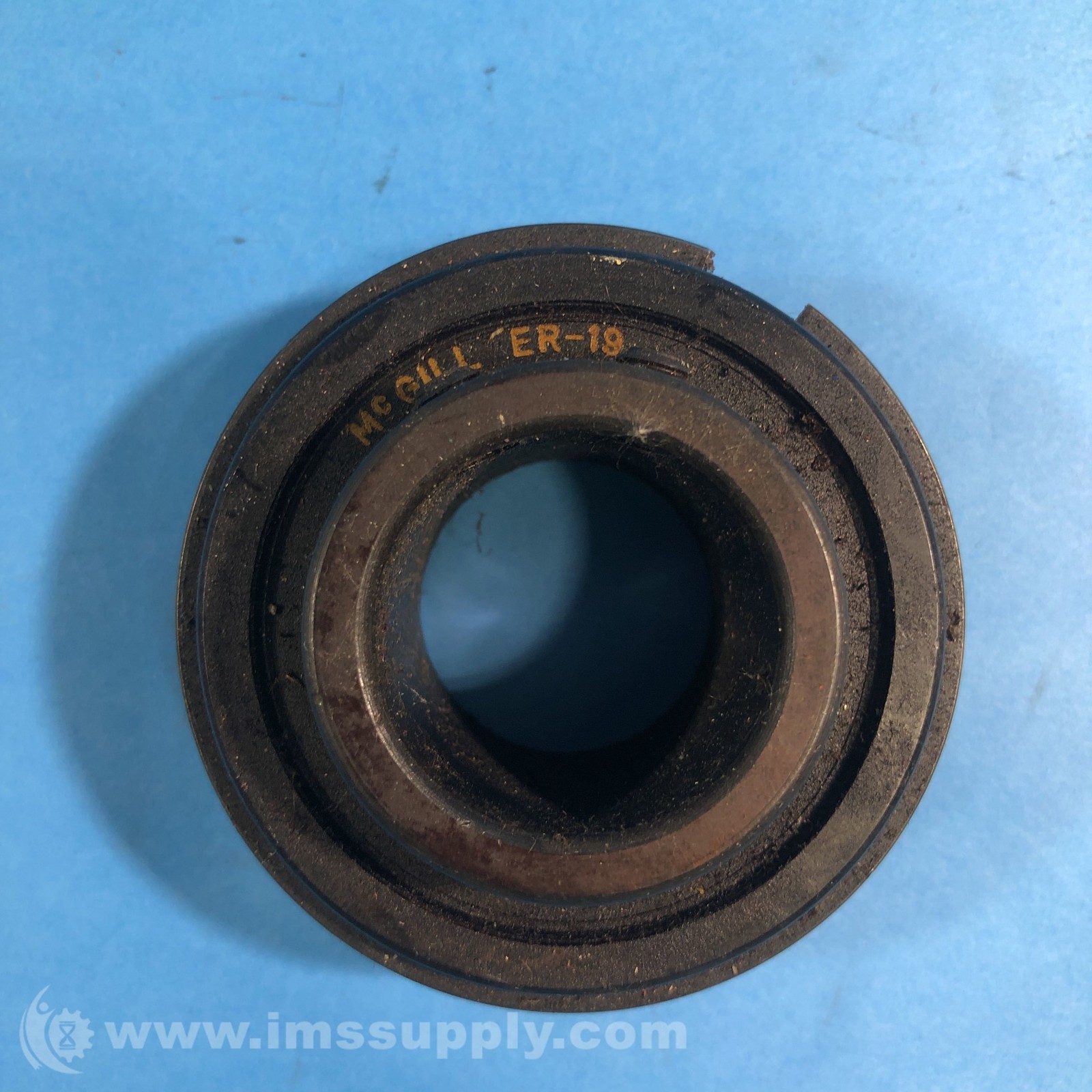 McGill ER-19 Ball Insert Bearing, Cylindrical Bore, 1-3/6 In ID USIP
