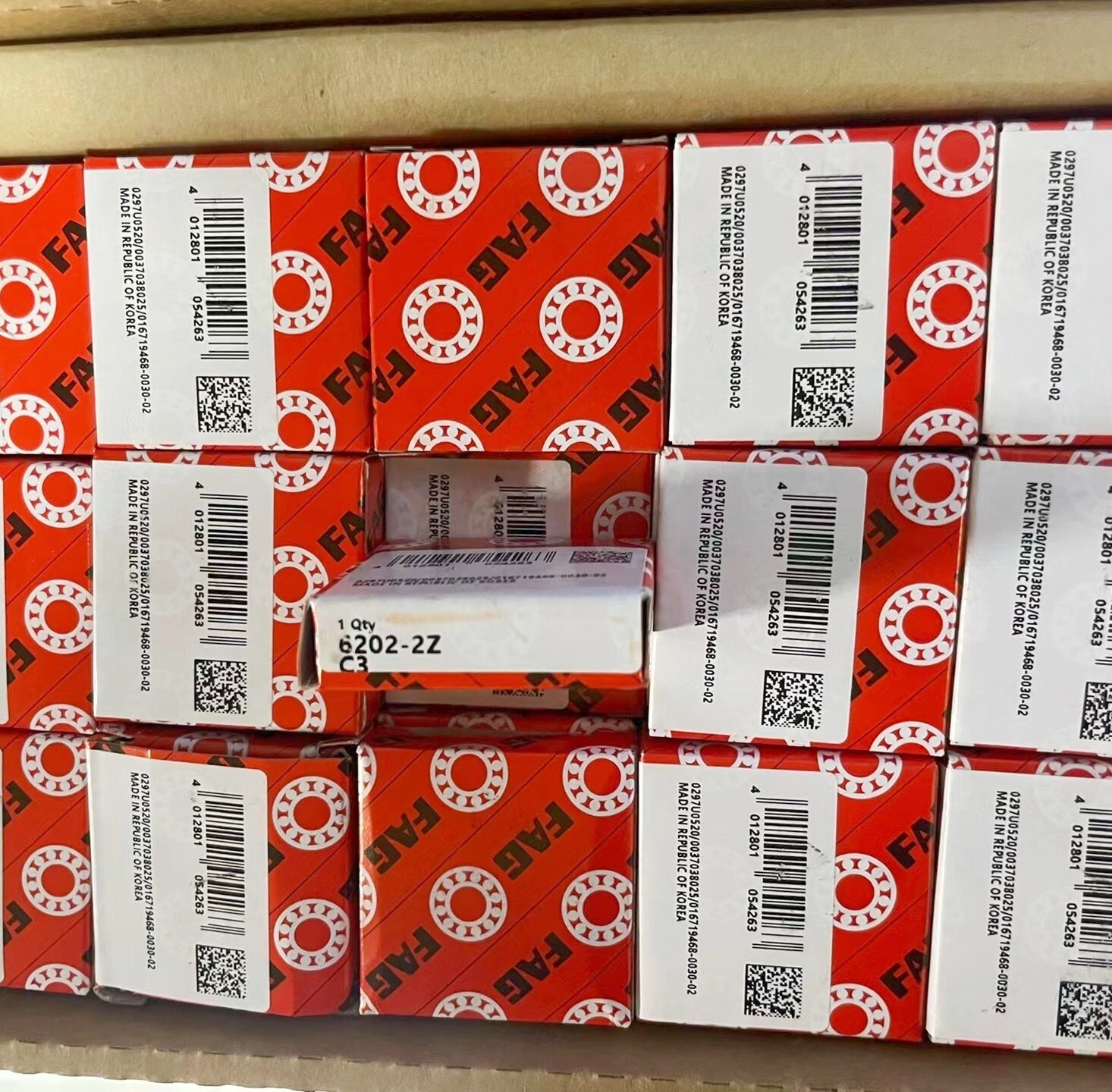 1PC NEW FAG 6202-2Z-C3 Deep Groove Ball Bearing #DM