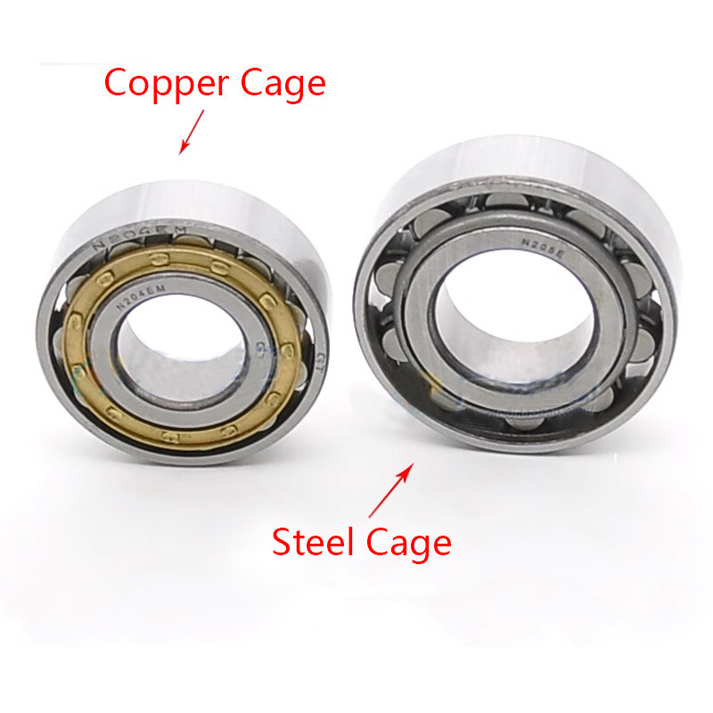 Cylindrical Roller Bearings N/NU/NJ Series Bore 15-100mm Large Carrying Capacity