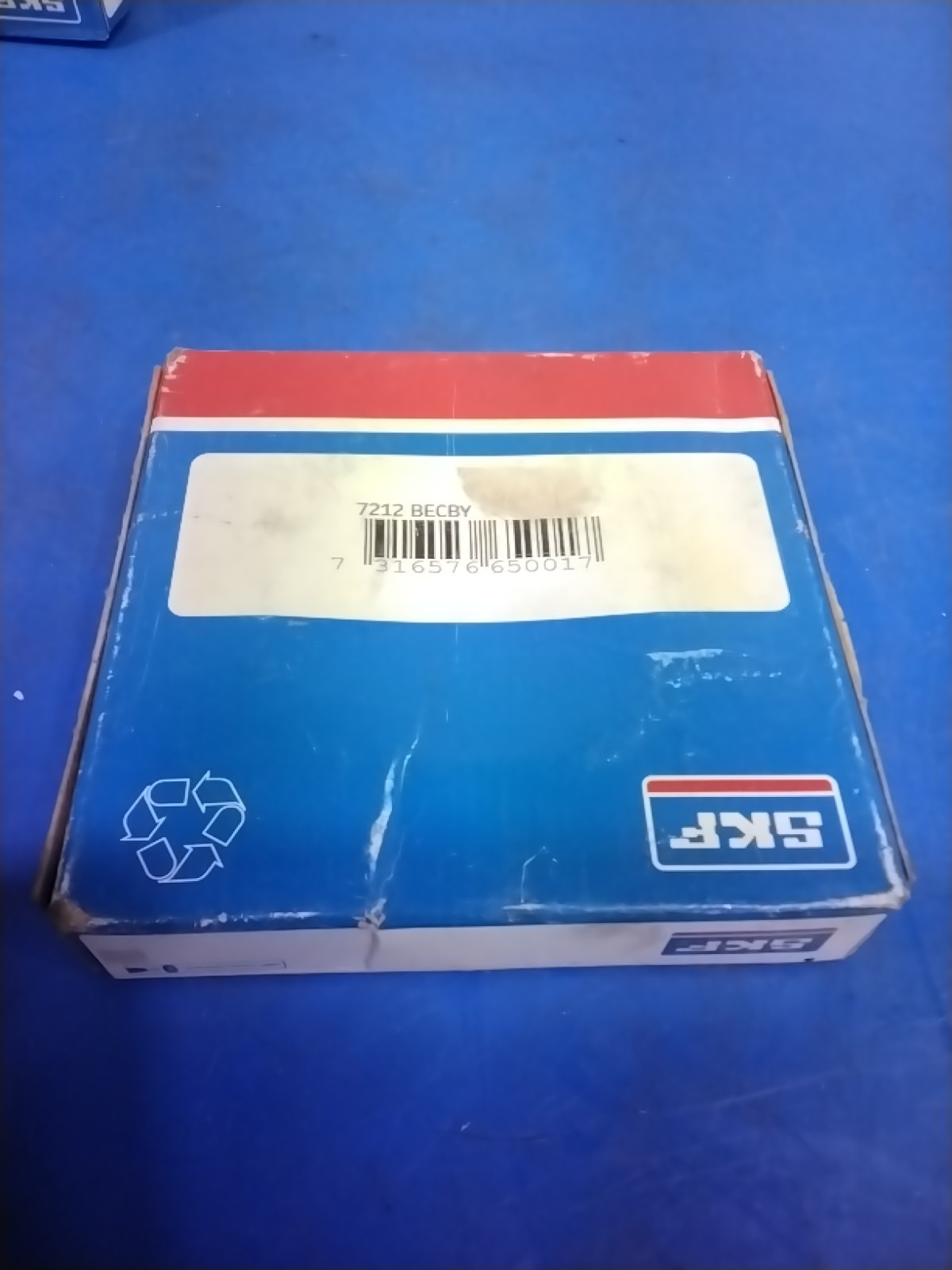 SKF 7212 BECBY Angular Contact Bearing, Sealed
