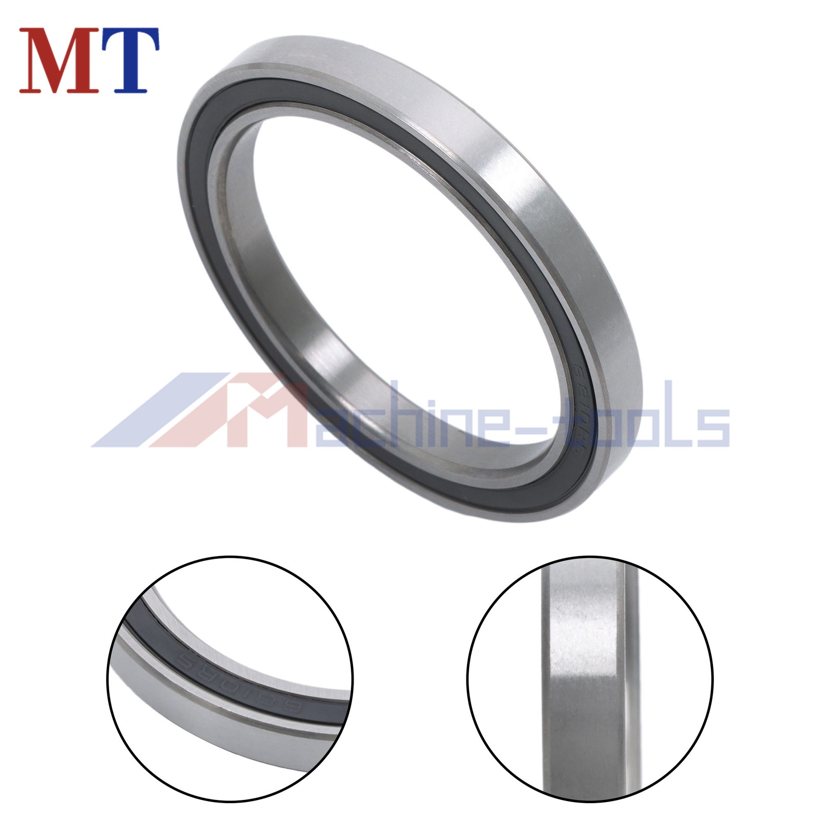 Pre-Lubricated 6810-2RS Bearings 10pcs 50x65x7mm Double Rubber Seals
