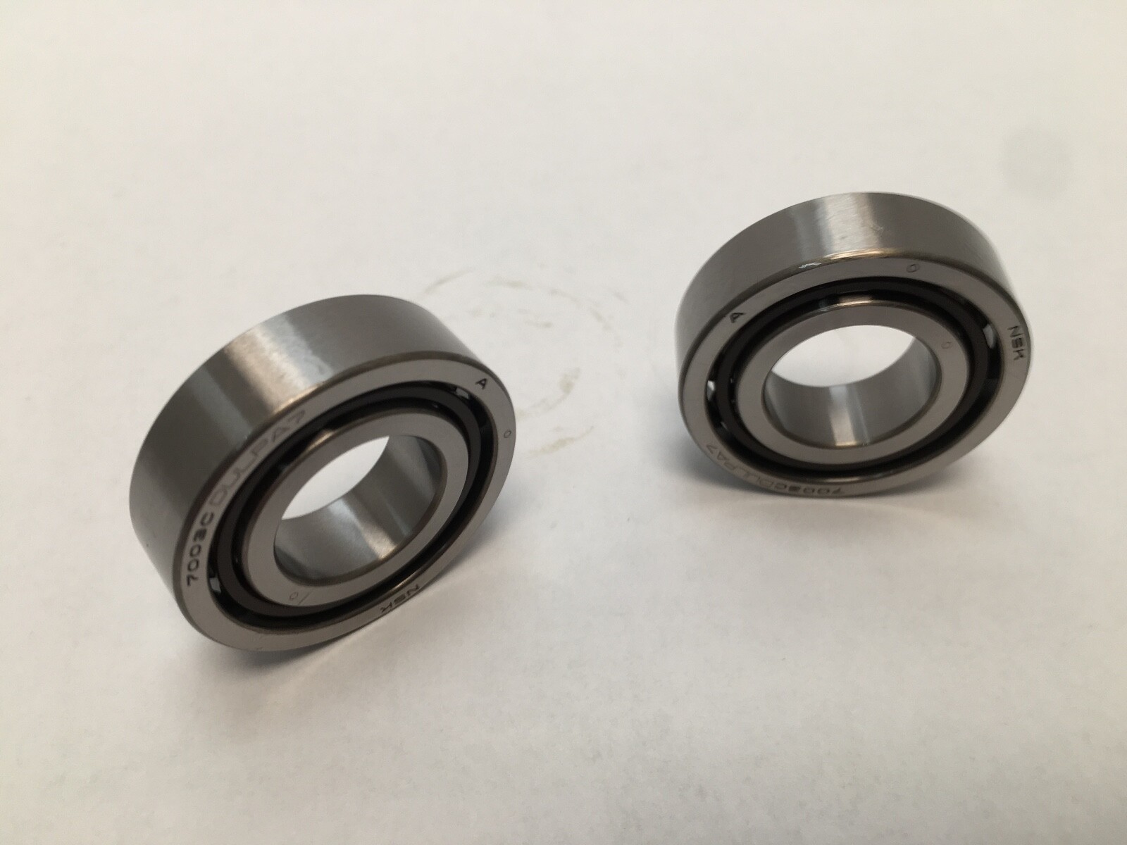NSK 7003CTYDULPA7 Angular Bearing 17x35x10mm 7003 C TY DUL PA7 ABEC7 Japan 2 Pcs
