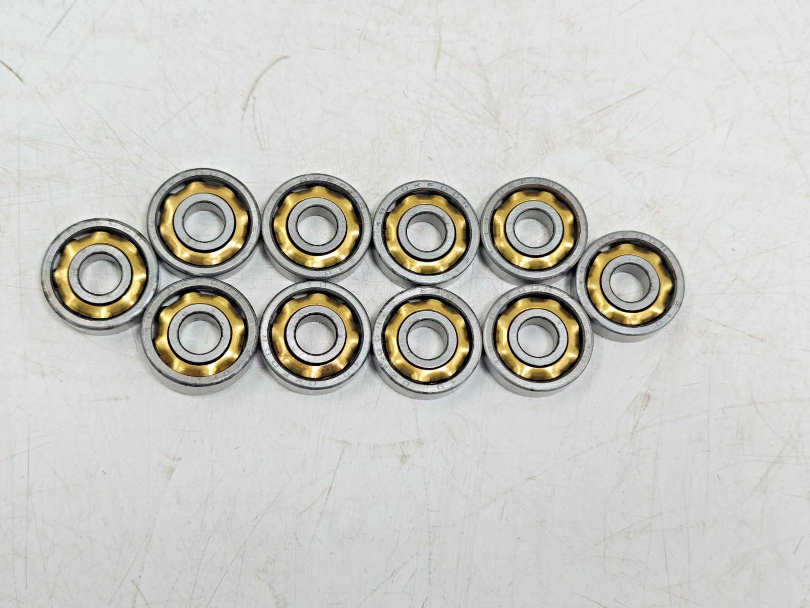 E10 / EN10 DKFDDR Magneto Bearing Angular Contact Separate 10x28x8 mm LOT OF 20