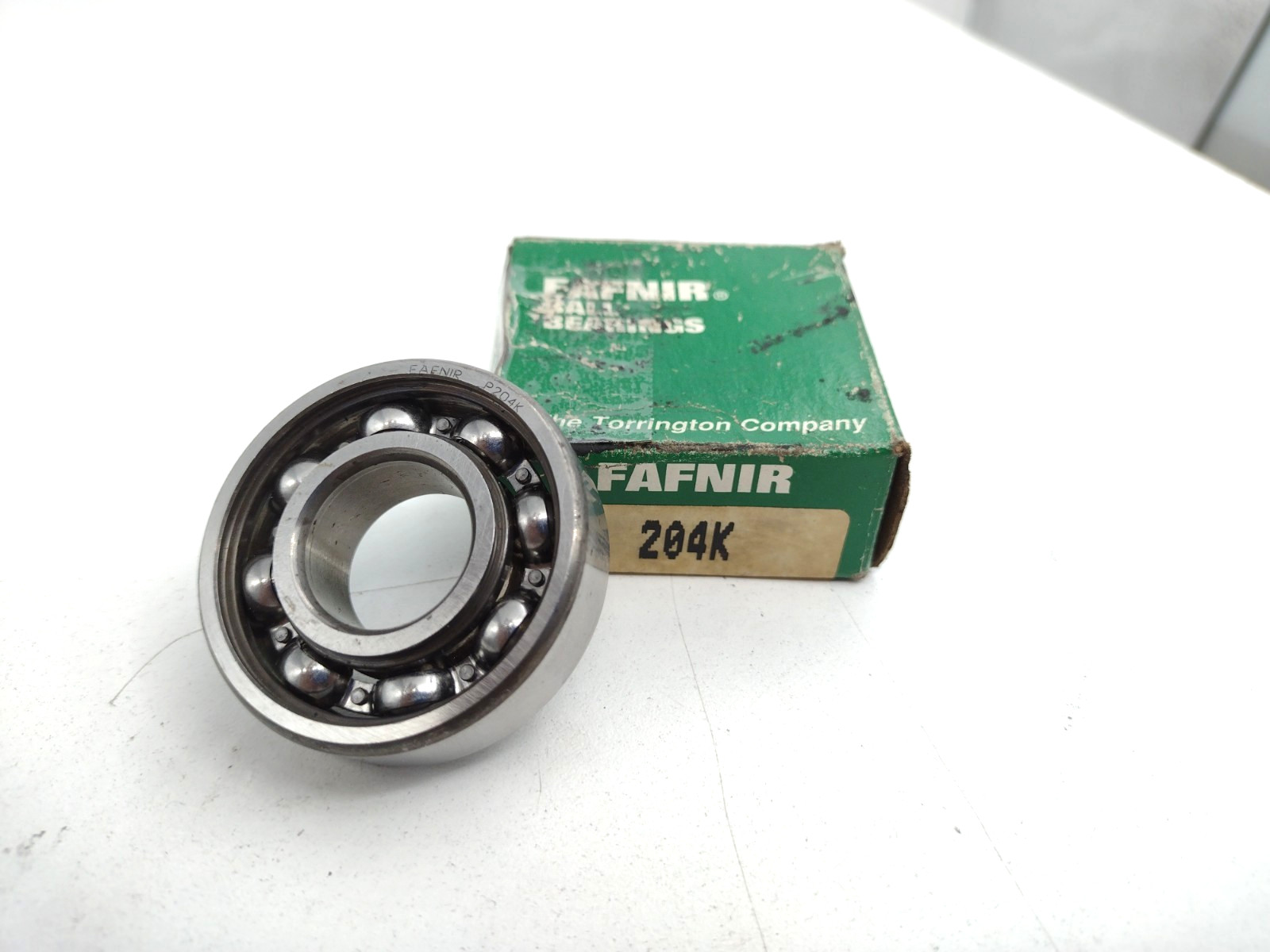 *** Fafnir 204K Radial Deep Groove Ball Bearing 0.7874 inch Bore