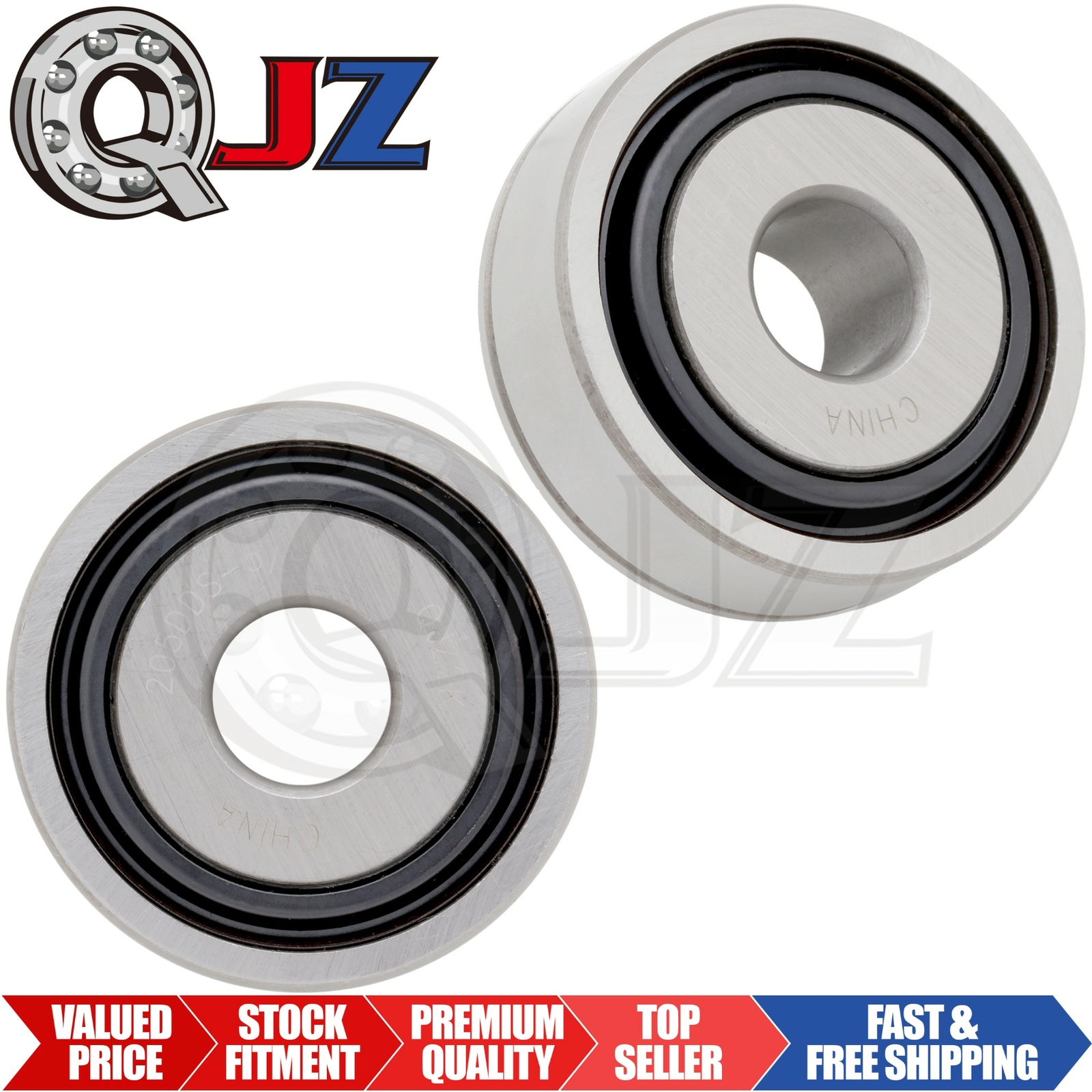 [Qty.2] New 205DDS-5/8 Special Ag Insert Ball Bearing [5/8in Bore x 2.087in OD]