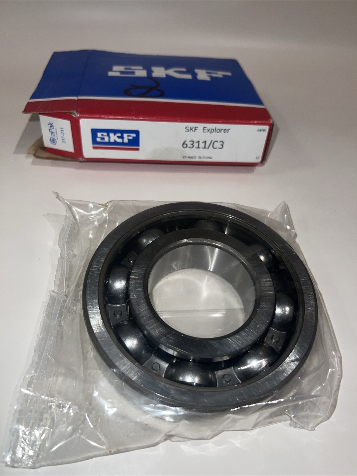SKF 6311/C3 DEEP GROOVE BALL BEARING, OPEN NO SEALS 55x120x29mm New & Free Ship