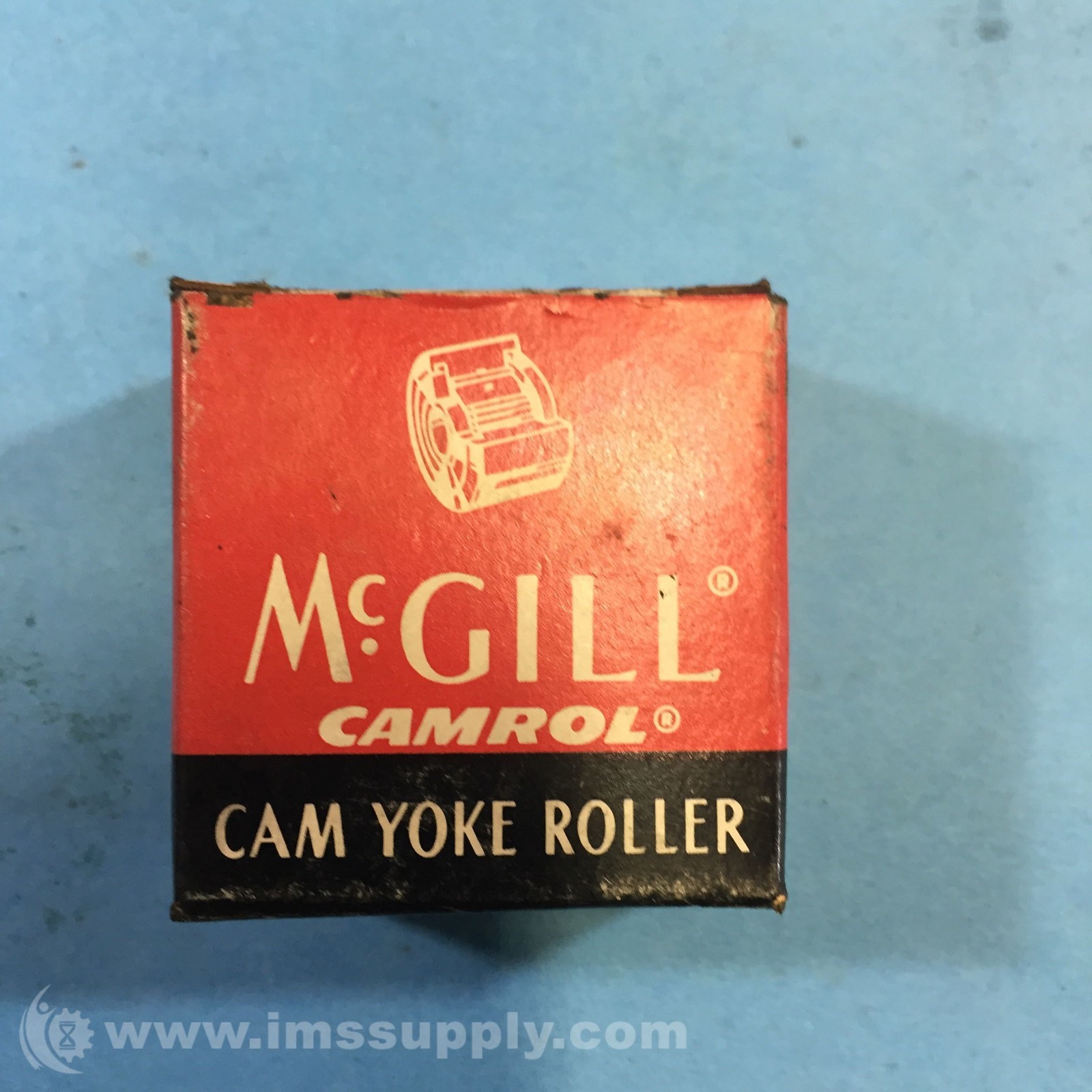 McGill CYR 1 3/8 Crowned & Flat Yoke Roller FNOB