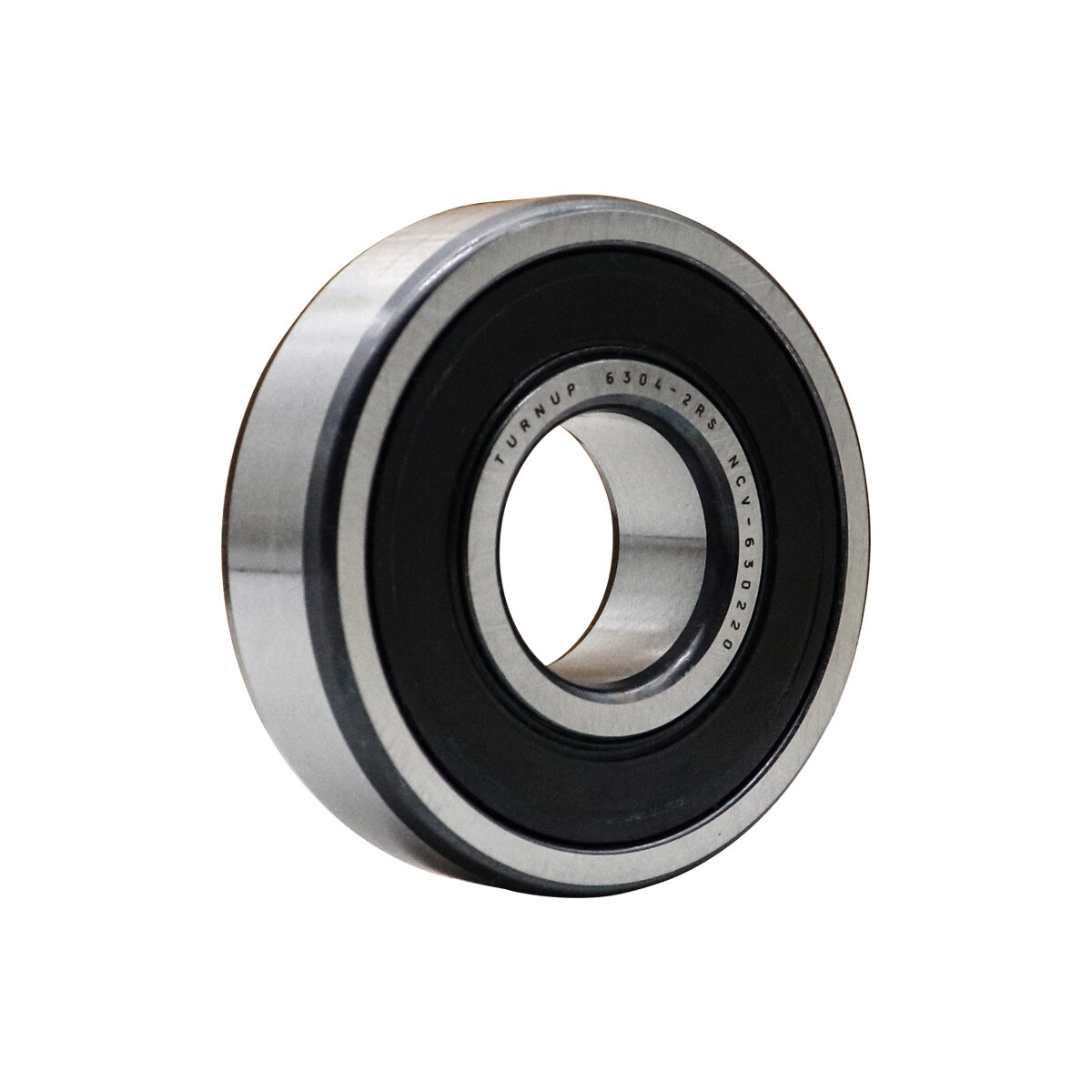 (2 PACK) USA TURNUP 6304-2RS 20X52X15MM Double Rubber Seal Ball Bearings