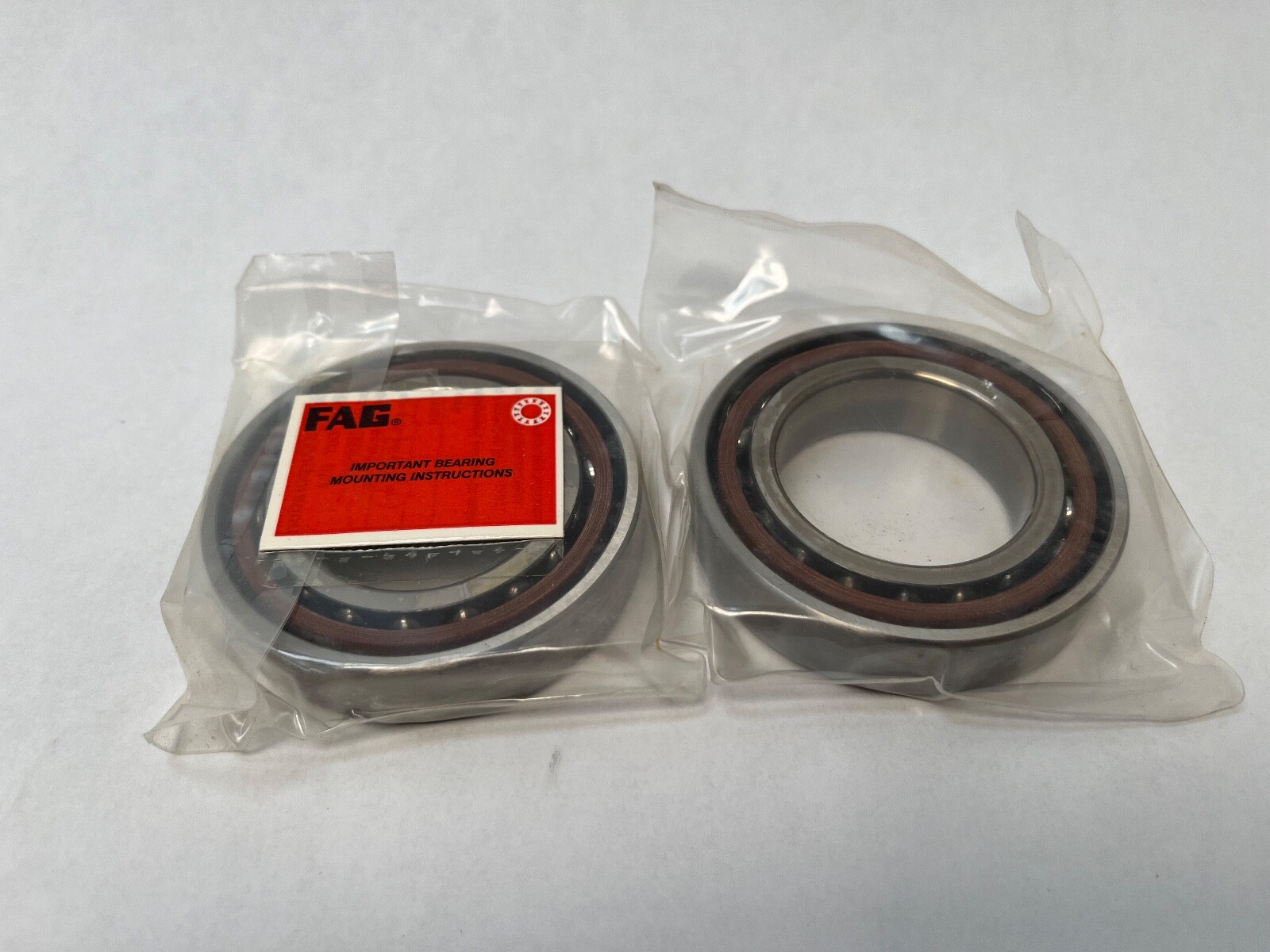 FAG B7008EB.T.P4S.DUL Bearing 40x68x15 mm 7008E B-7008-EB-T-P4S-DUL USA 2 Pcs