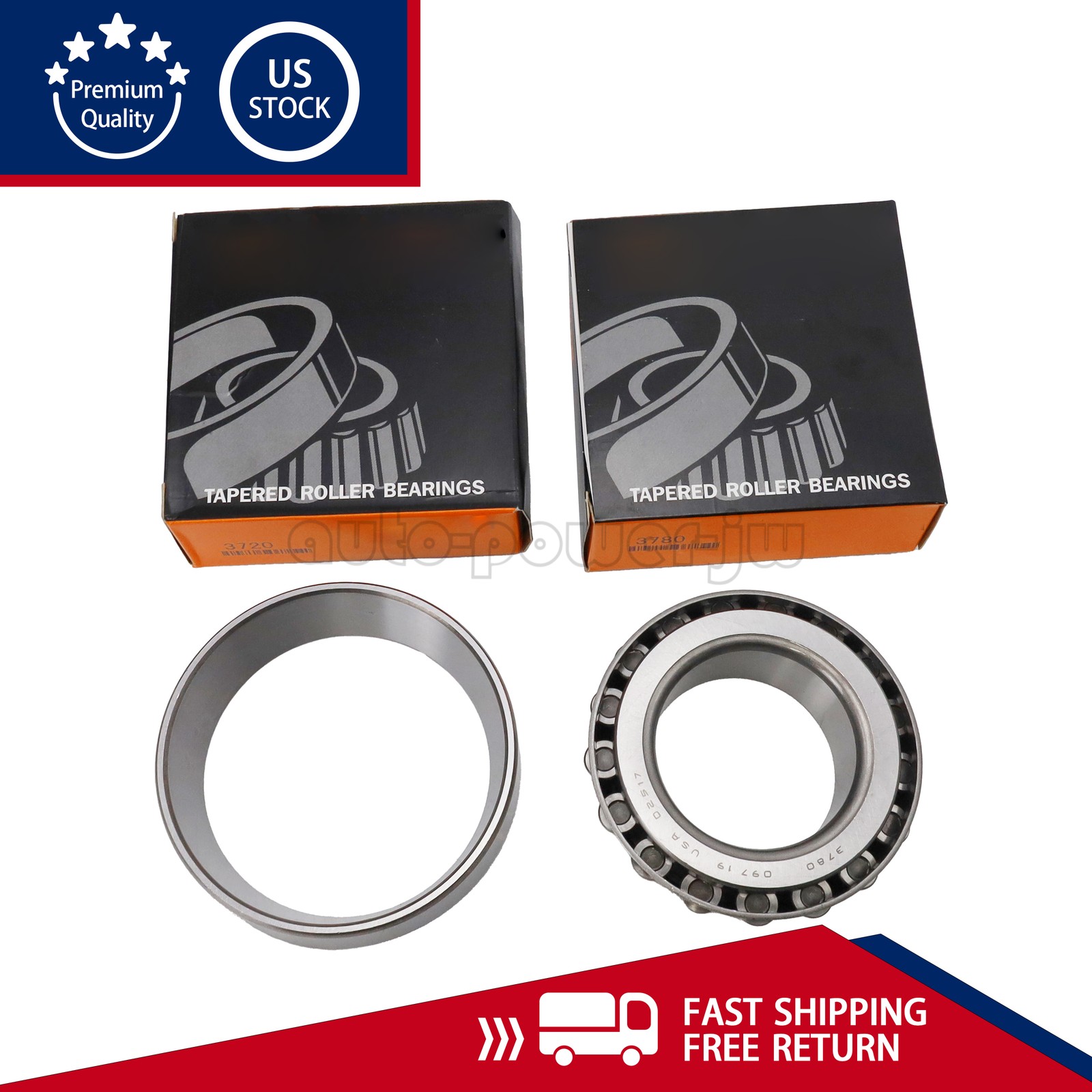 Fits For TIMKEN 3780/3720 Tapered Roller Bearing 2×3.6718×1.1875″