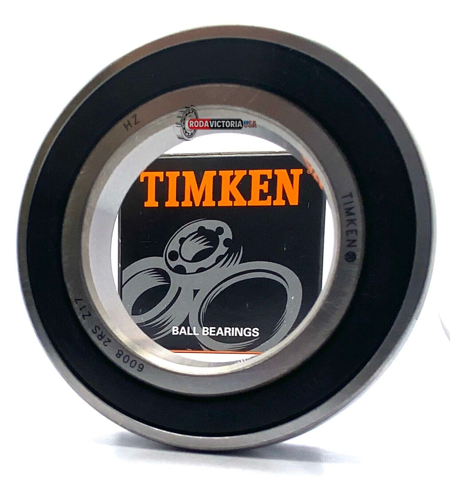 TIMKEN 6008 2RS Deep Groove Ball Bearings 40x68x15mm 60082RS SAME DAY SHIPPING