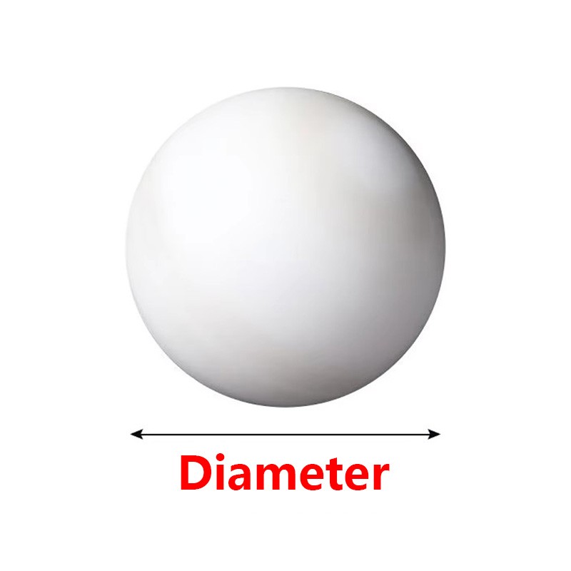 Solid Polyoxymethylene POM Plastic Balls Precision Bearing Rolling Beads 1-100mm