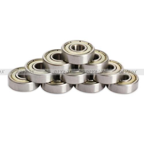 1/2/5/10/20PCS Flange Ball Bearing 608ZZ 8*22*7 mm Metric Flanged Bearing New