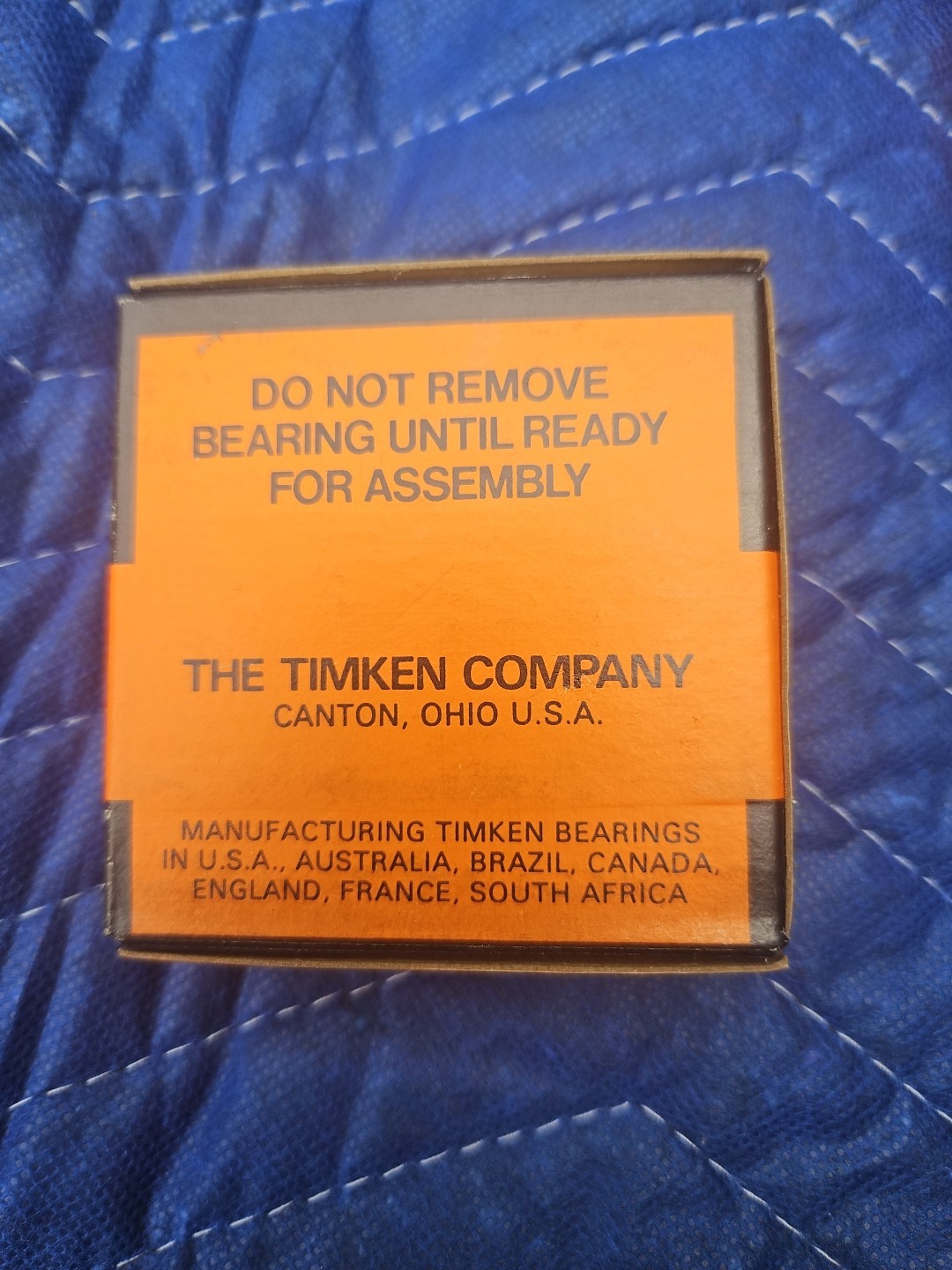 Timken USA 13687 Tapered Roller Bearing (1) Cone