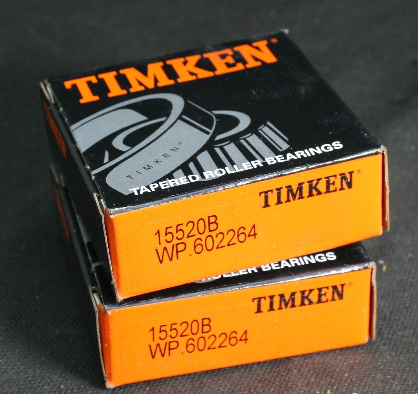 One (1) Timken 15520-B Tapered Roller Bearing Flanged Cup 2-1/4″ OD USA NEW