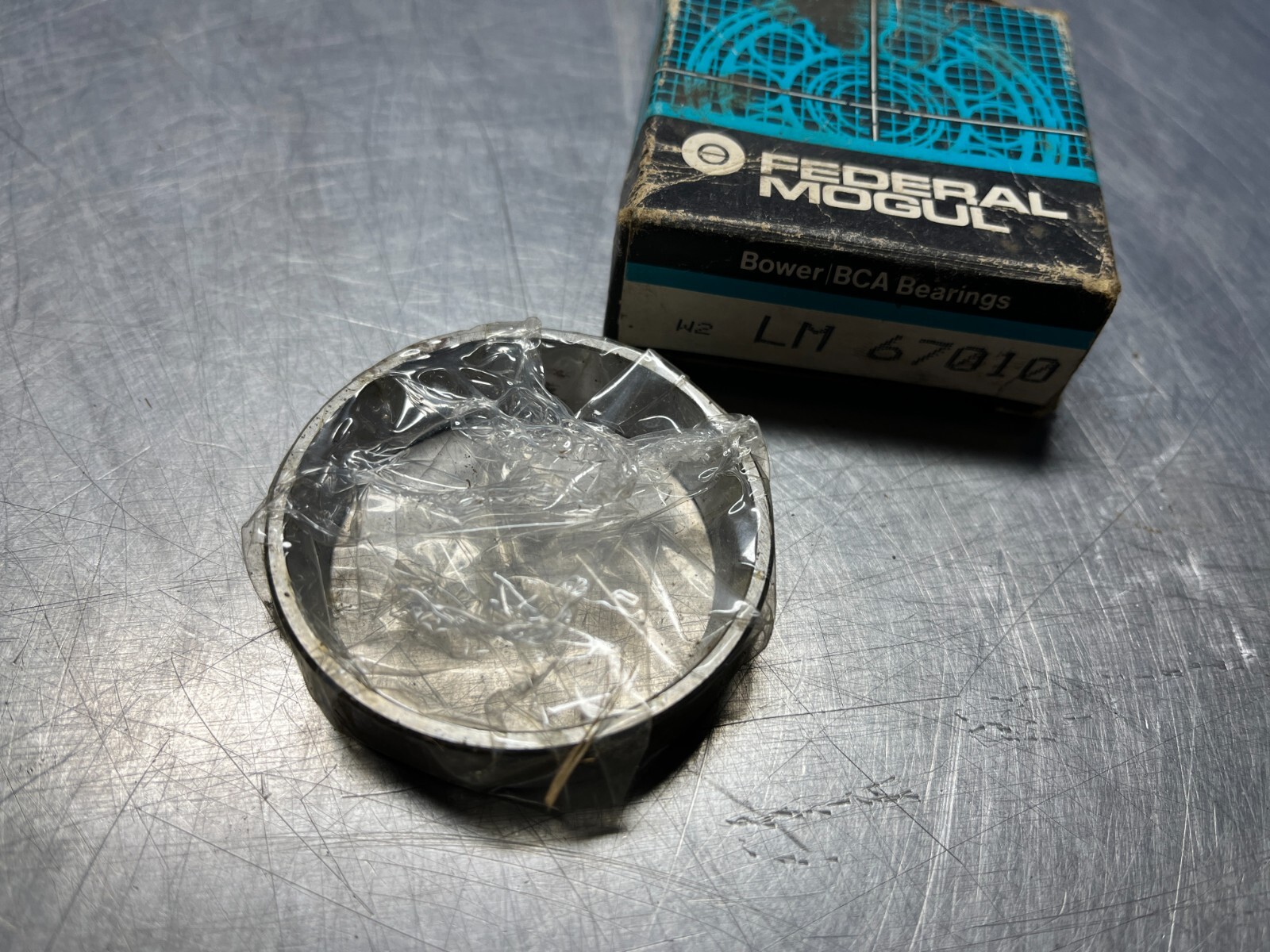 LM67010 Federal Mogul Tapered Roller Bearing Cup 2.328″ Dia x 0.4650″ W