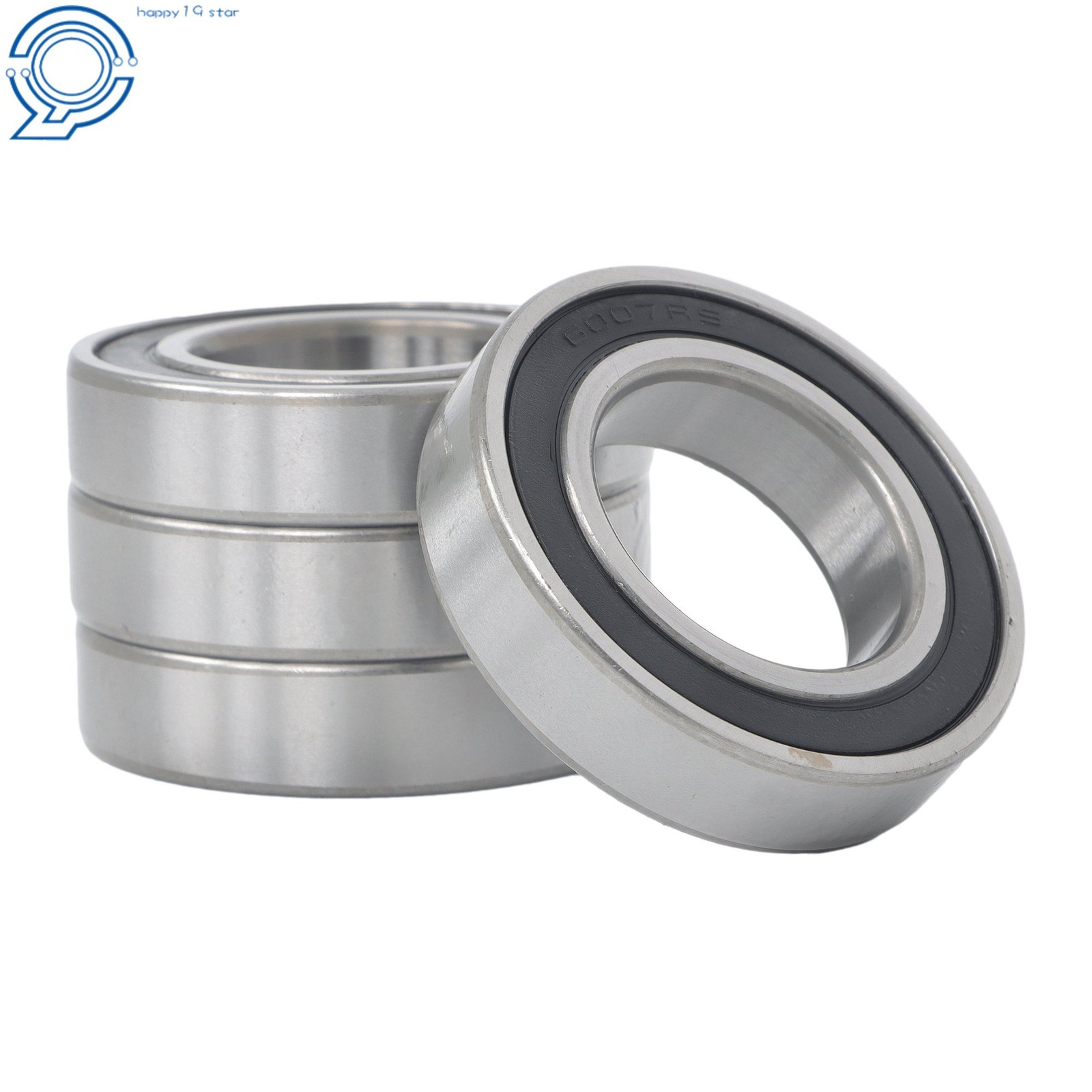 6007-2RS Deep Groove Ball Bearings 10pcs 35x62x14mm Sealed