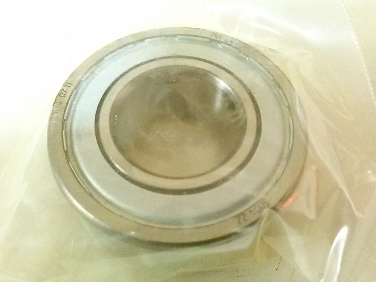 INA 3004 2Z shielded double row ball bearing, made in Slovakia.