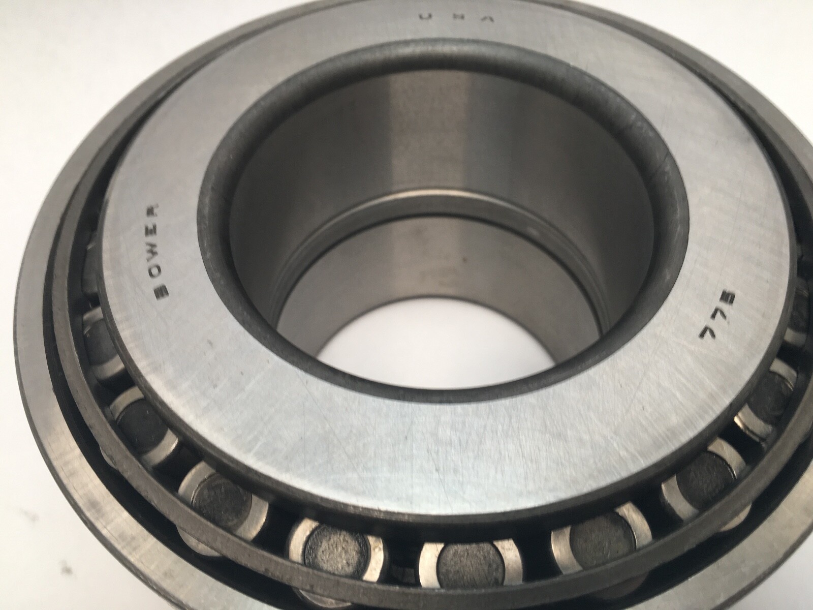 BOWER 775/773D/X1S-775 Double Taper Bearing Cone & Cup 3-1/2″ ID 7.086″ OD USA