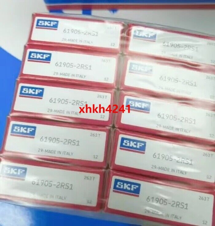 NEW SKF 61905-2RS1 deep groove ball bearing 1PCS #DC