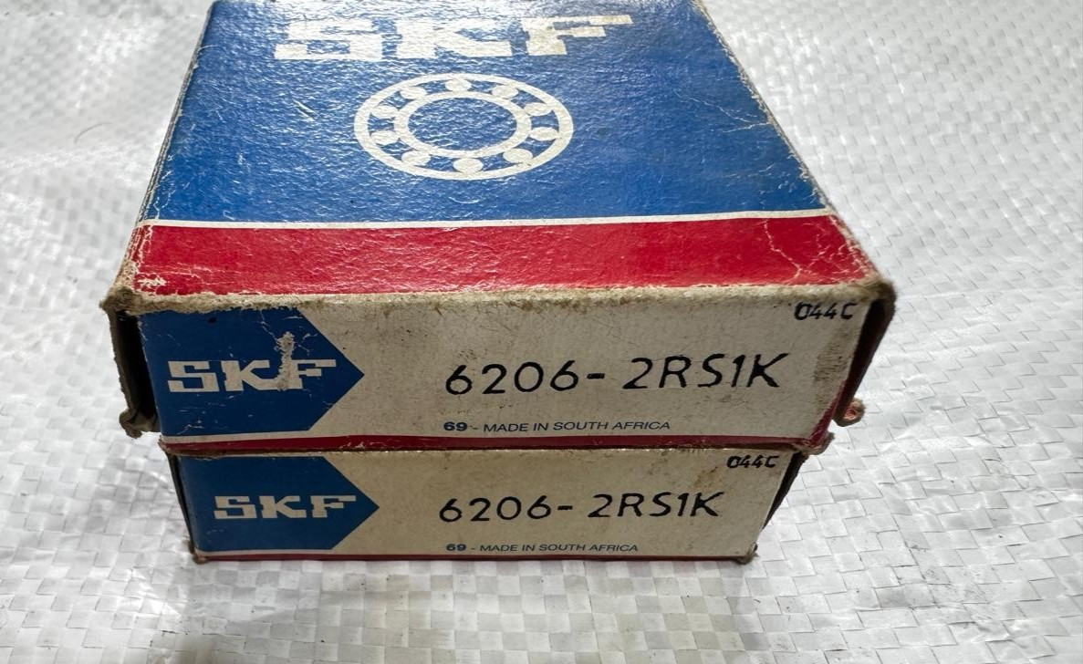 6206-2RS1K SKF DEEP GROOVE BALL BEARING WITH TAPERED BORE 30x62x16mm, 6206-2RS1K